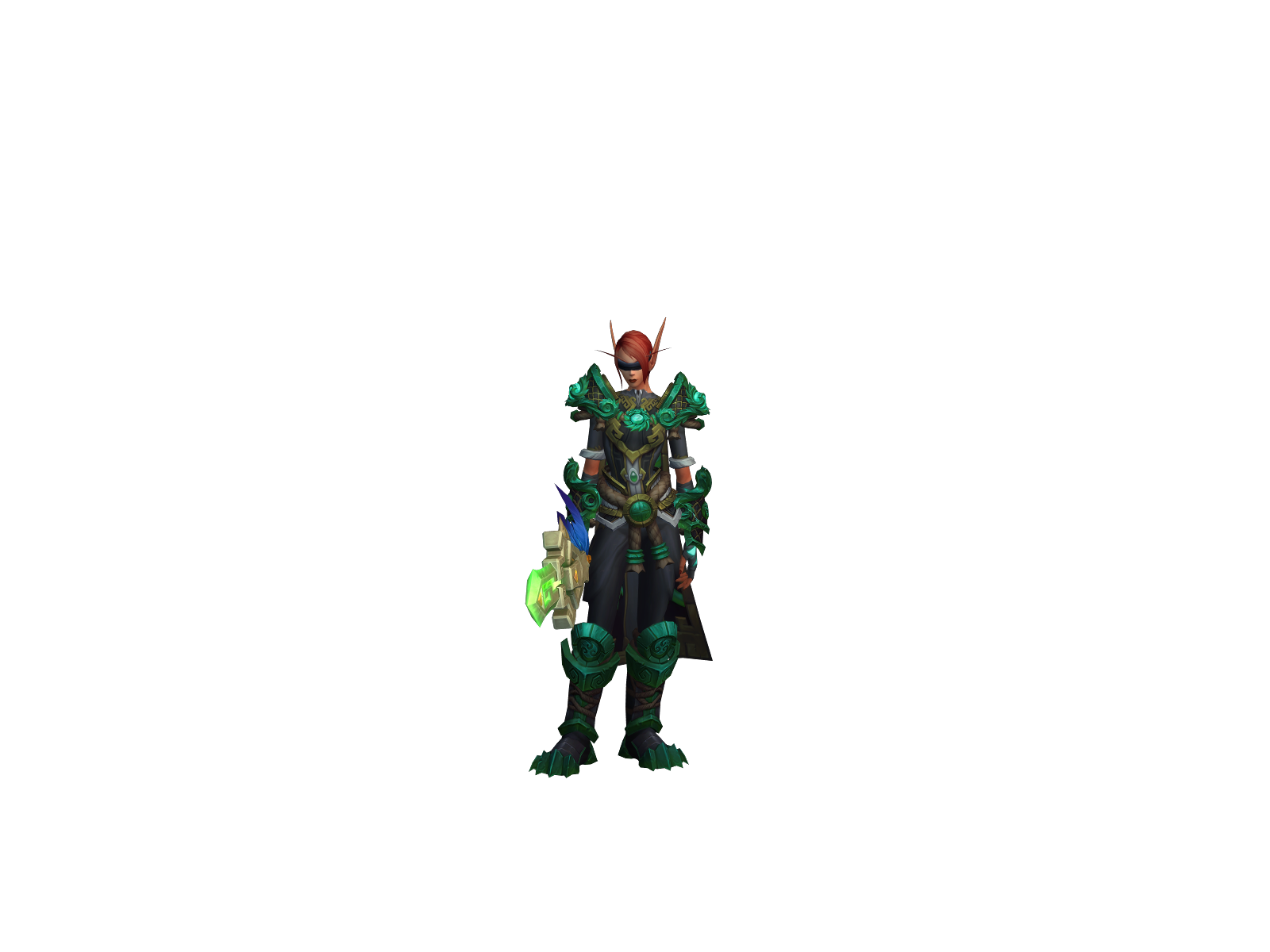Kungfurya 3D character render