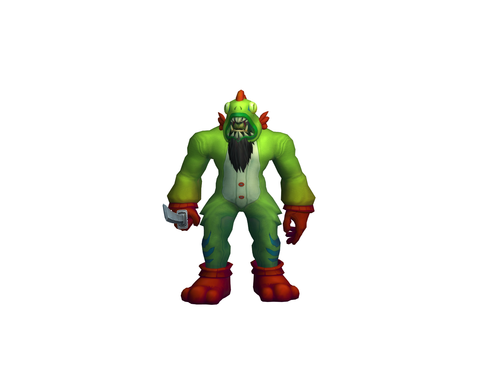 Isamu 3D character render