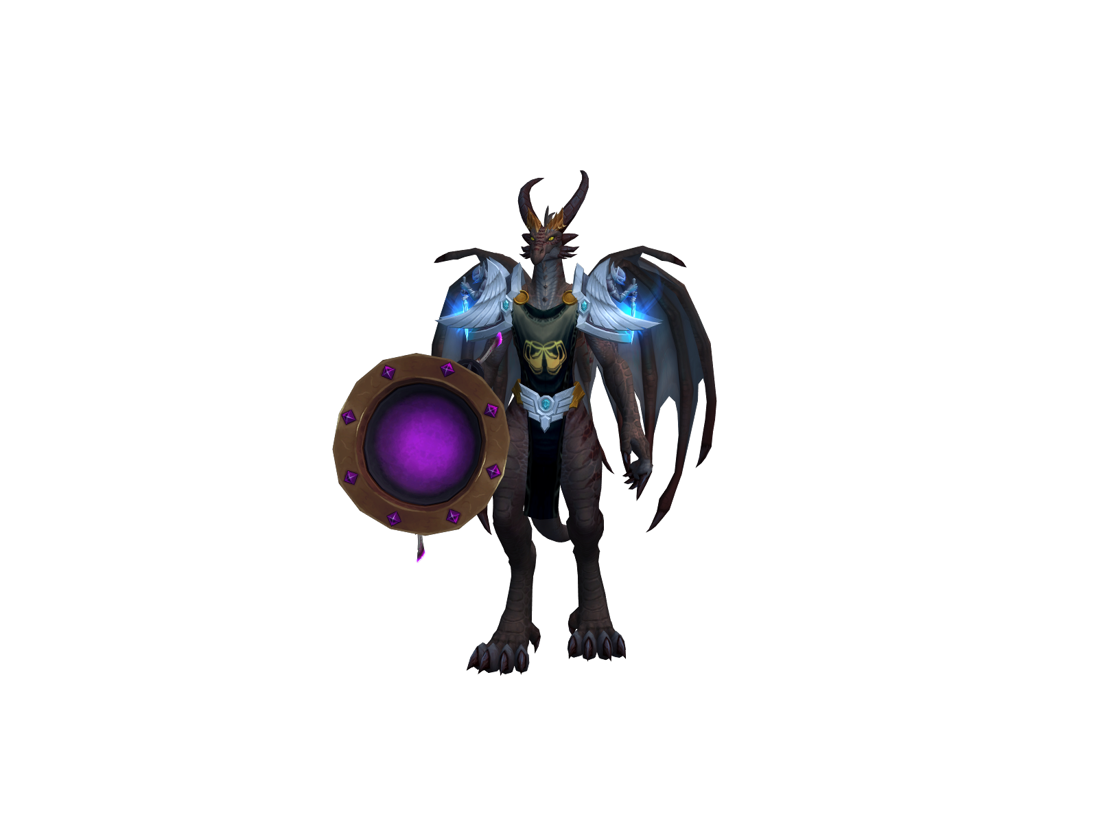 Shadowgos 3D character render