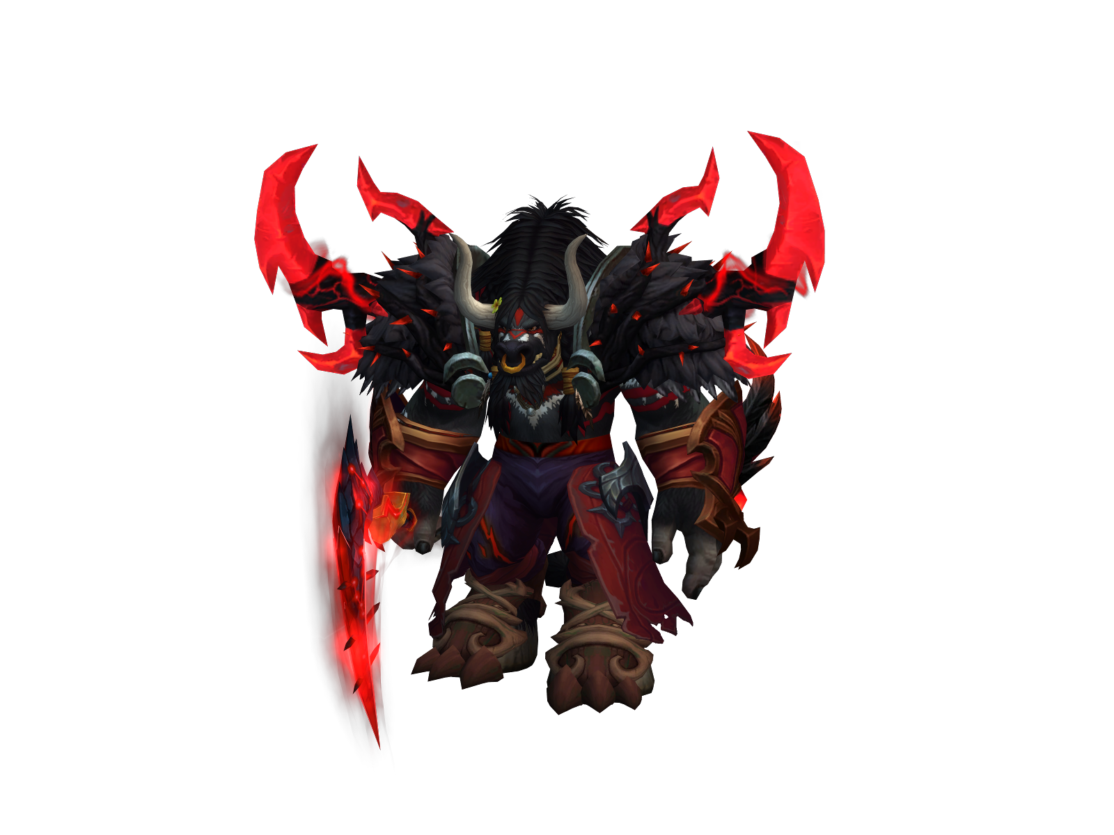 Sargonath 3D character render