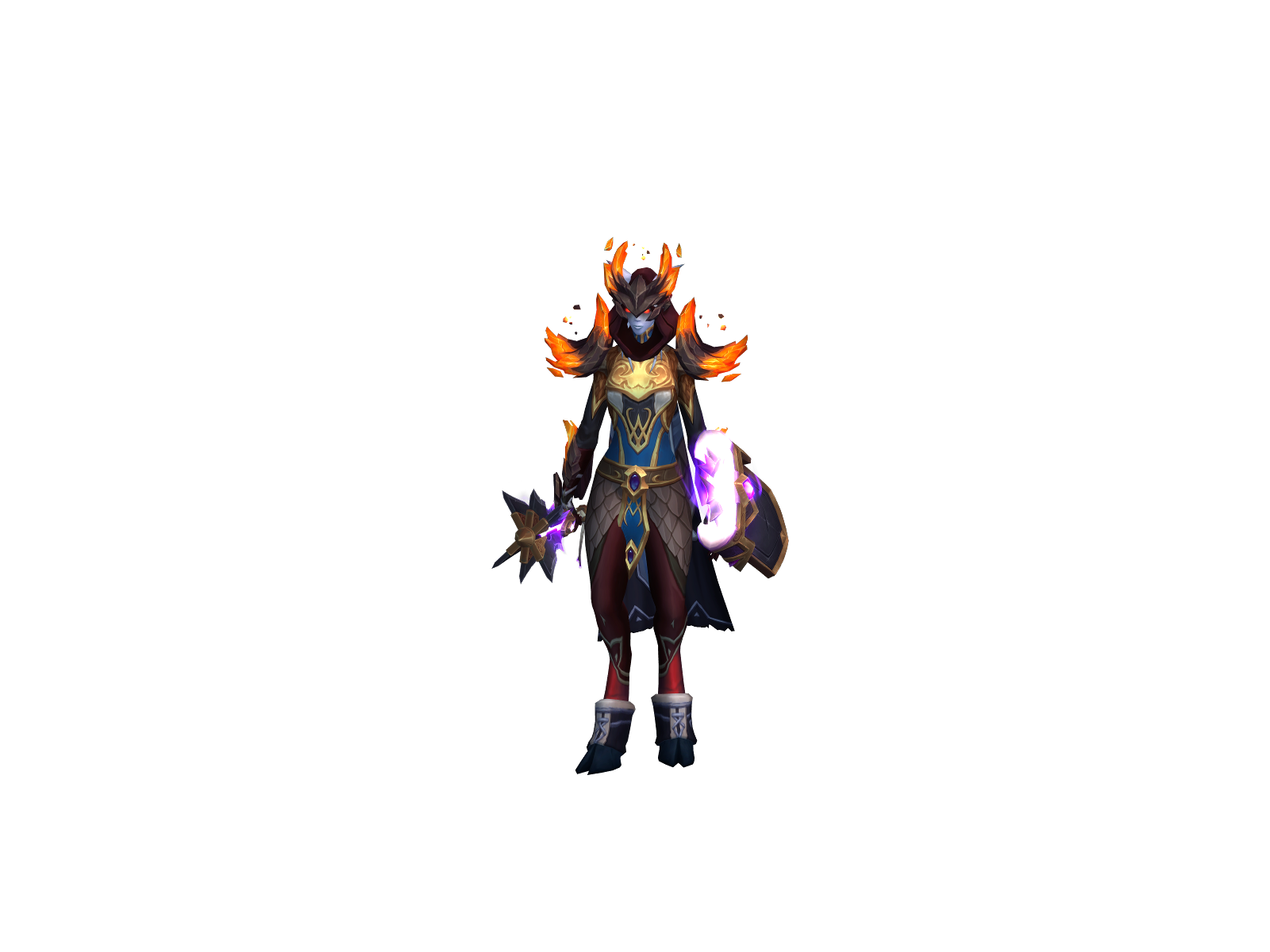 Tukino 3D character render