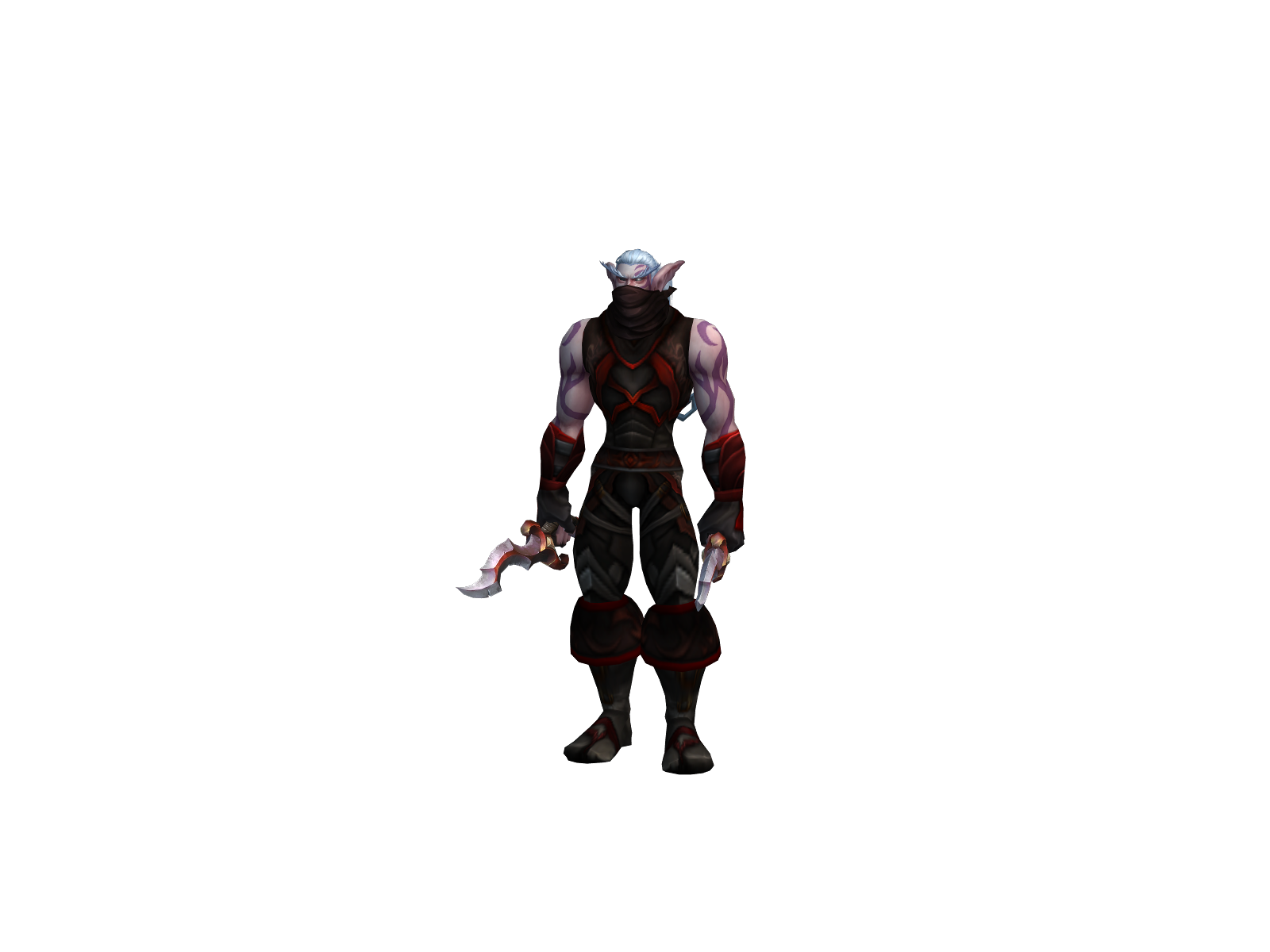 Aidean 3D character render