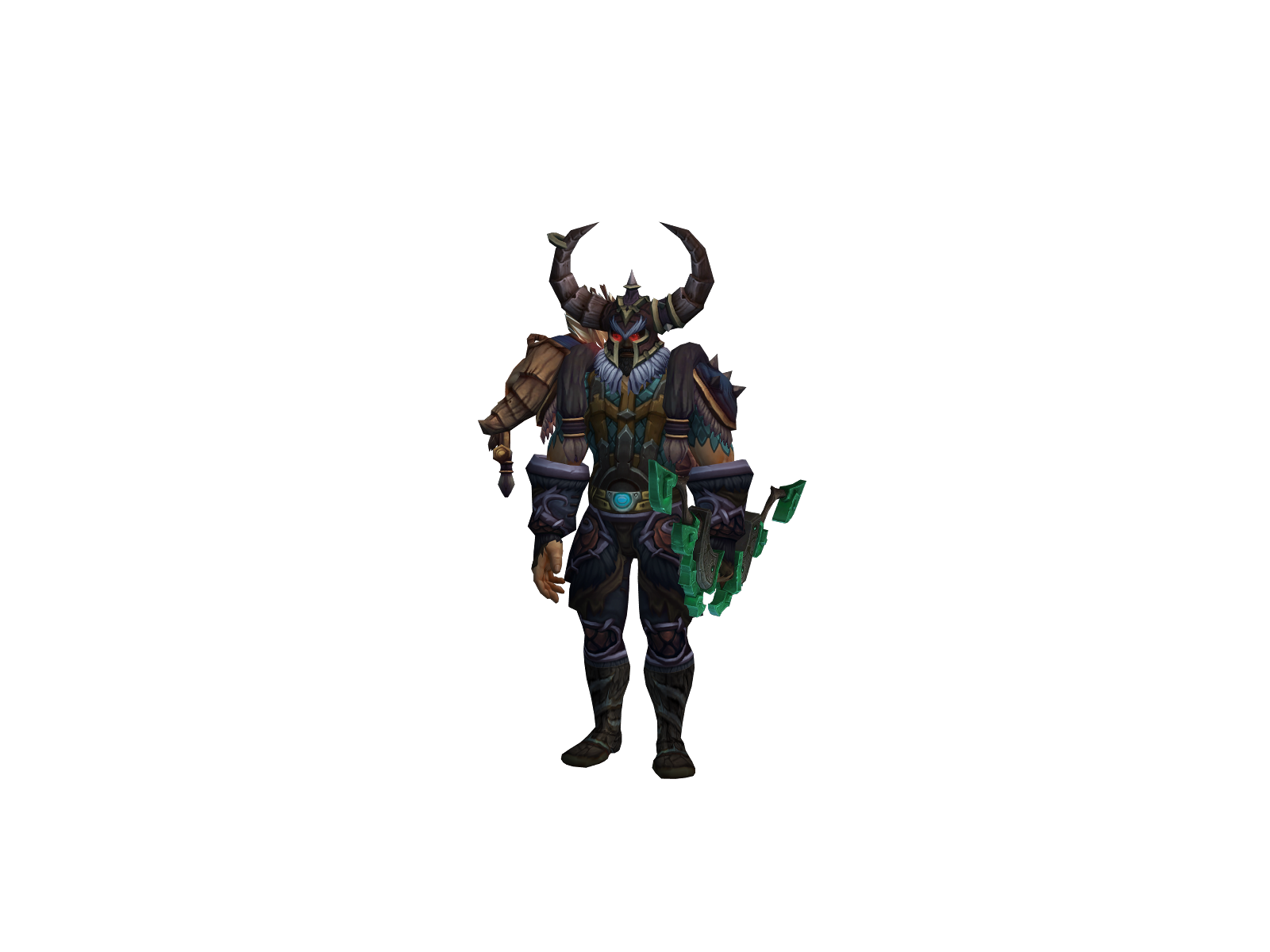 Tjubang 3D character render