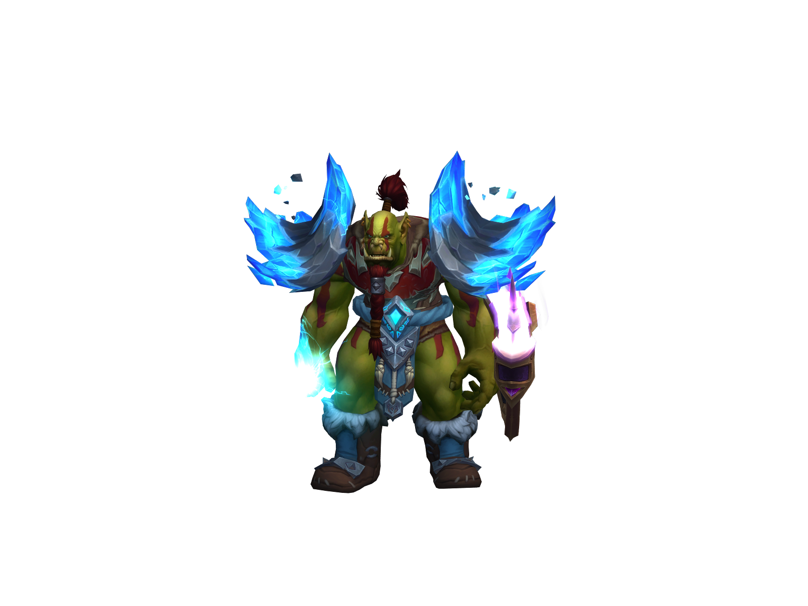 Voltotem 3D character render