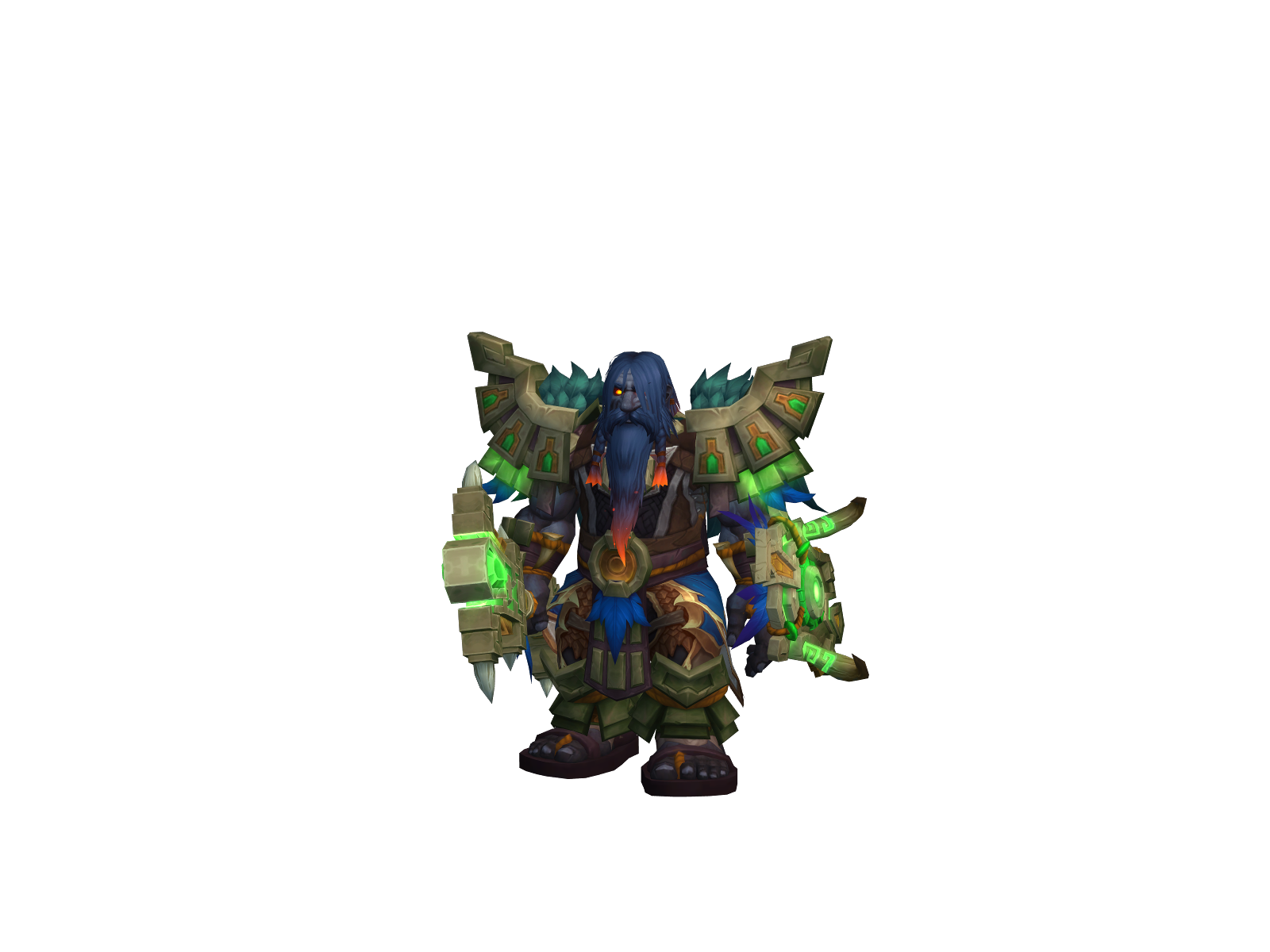 Lamkasha 3D character render