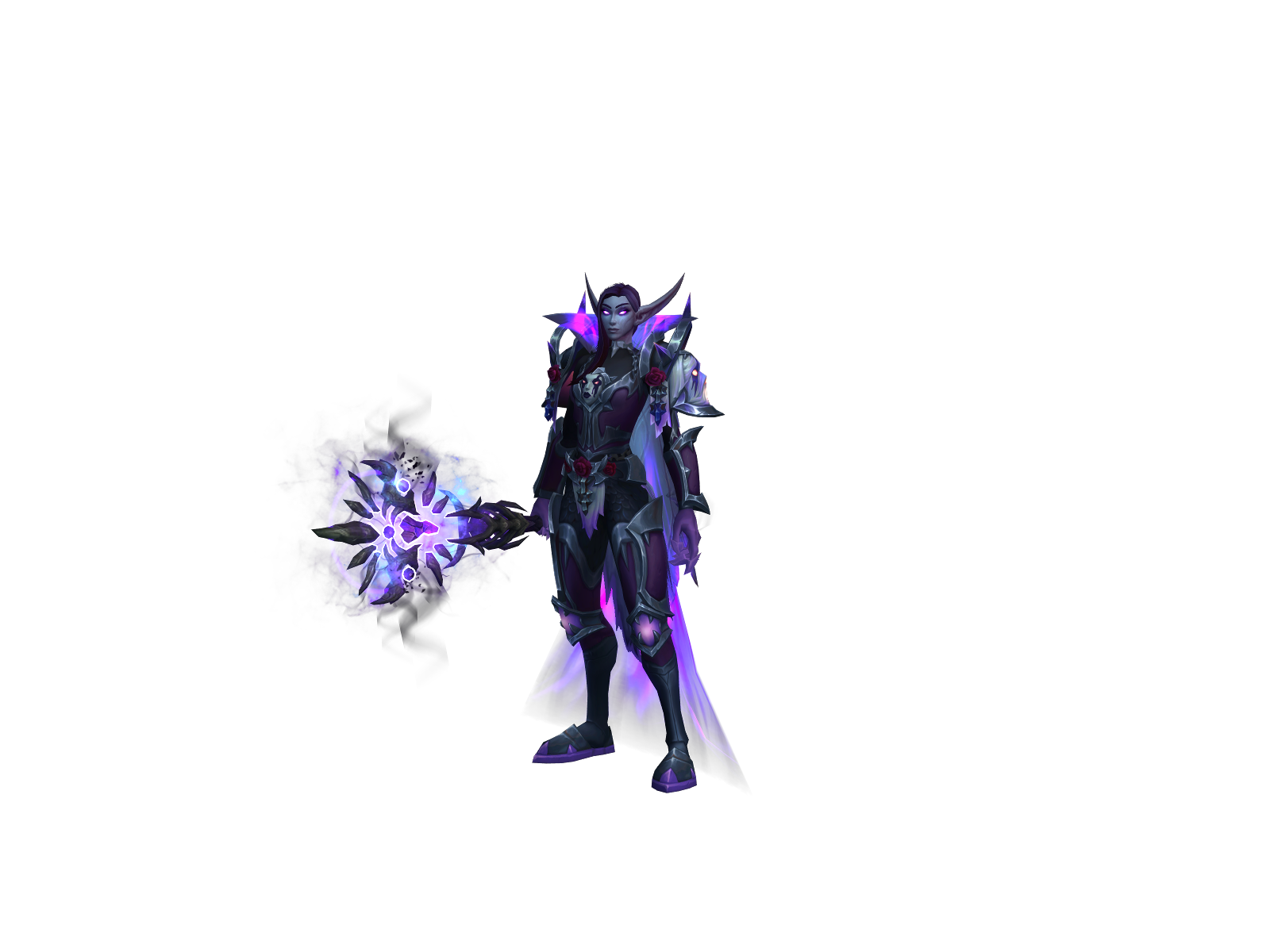 Nyxelle 3D character render