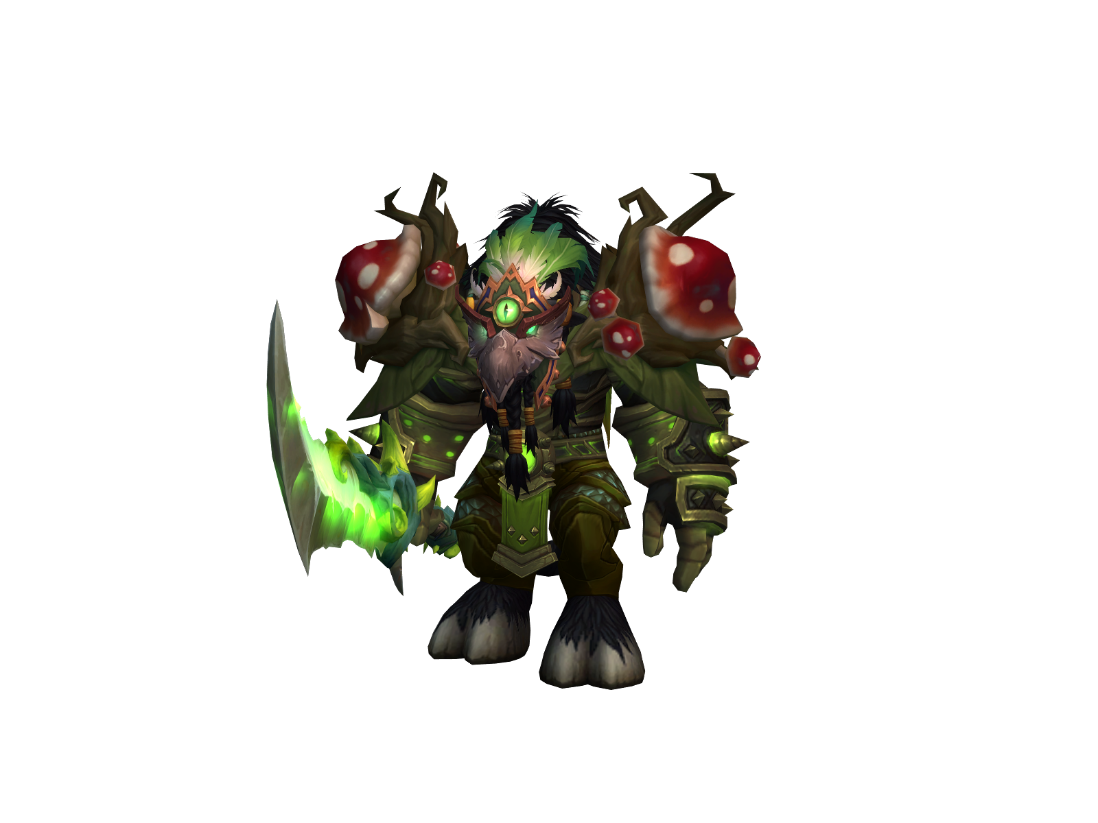 Angavar 3D character render