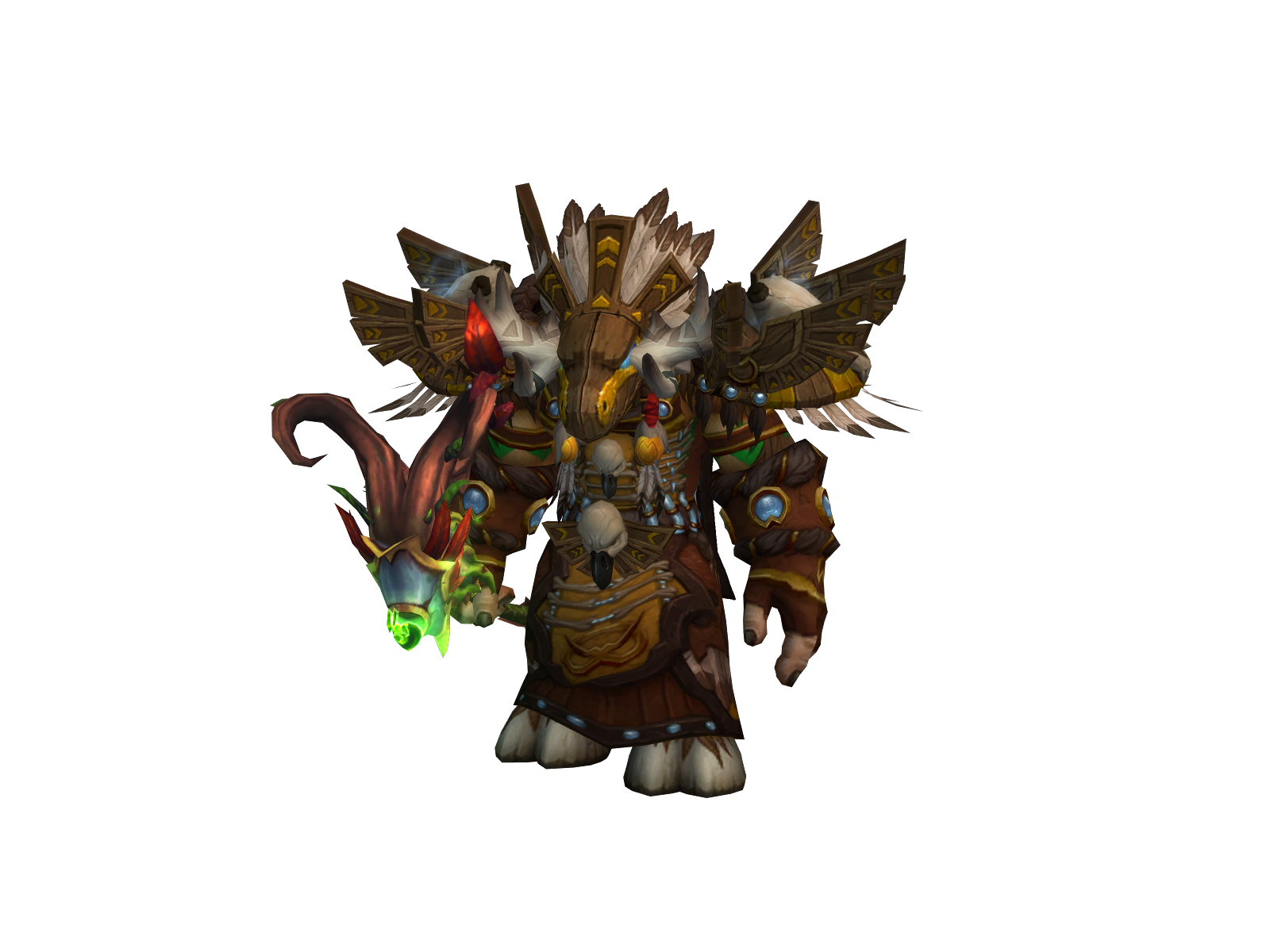 Litledudu 3D character render