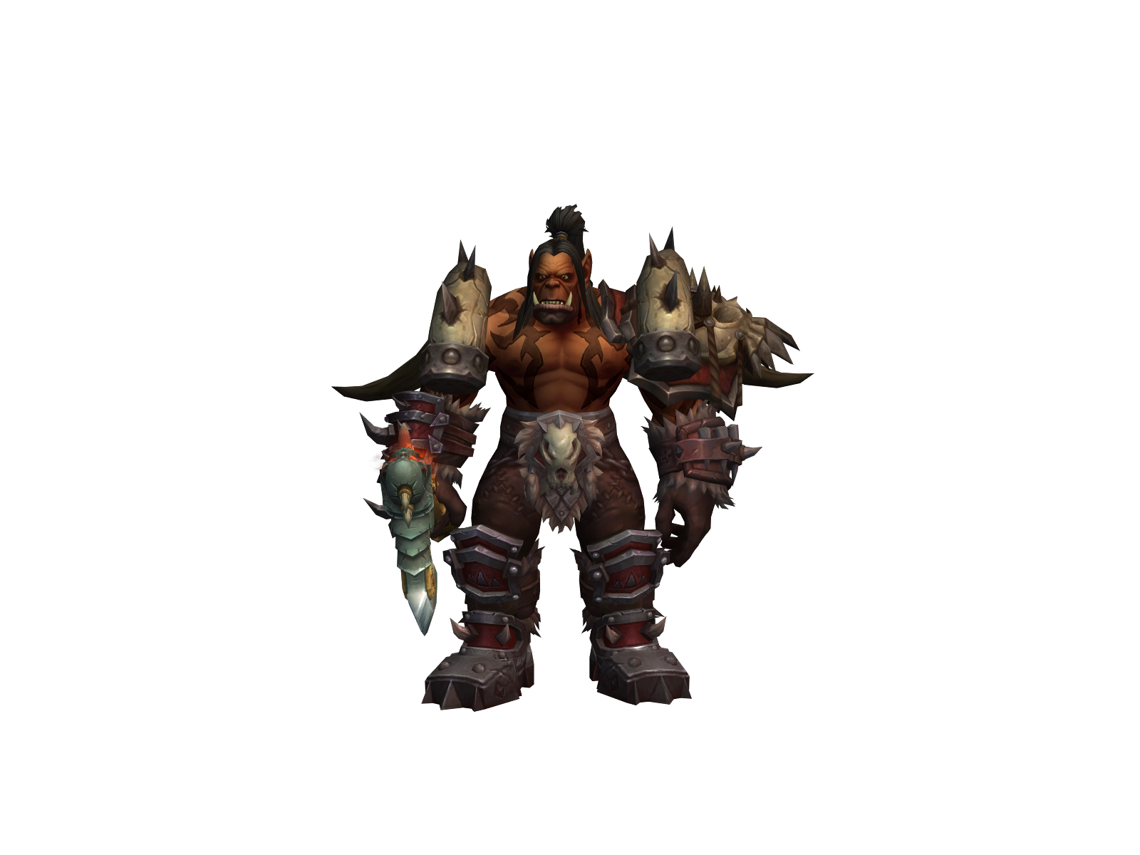 Bloodfury 3D character render