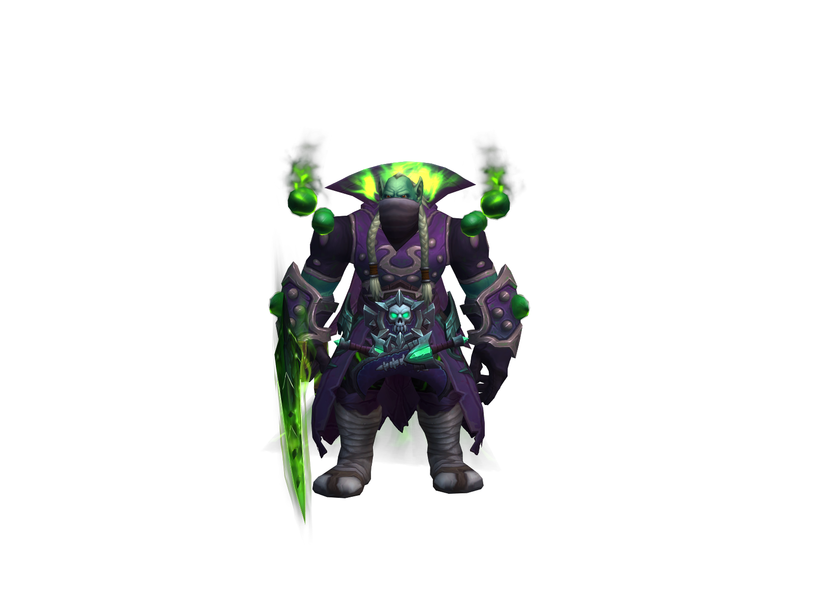 Fansolini 3D character render