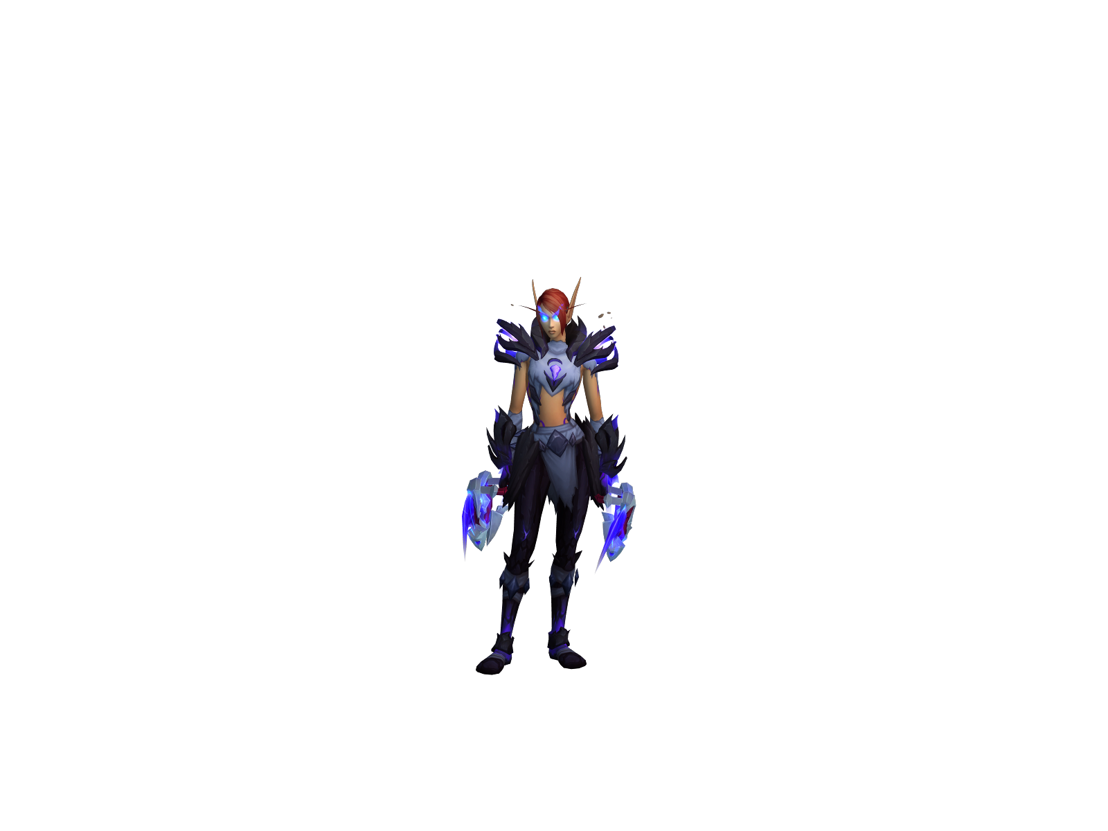 Orienne 3D character render