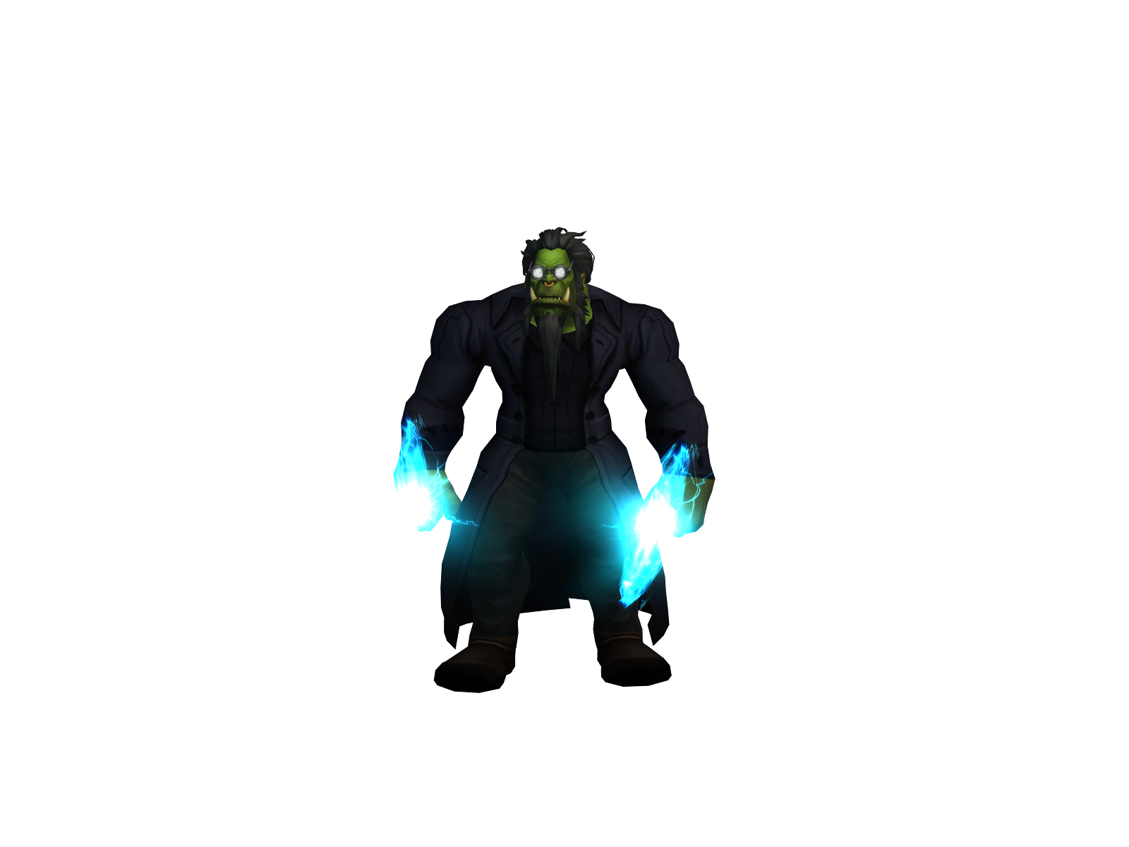 Grubywons 3D character render