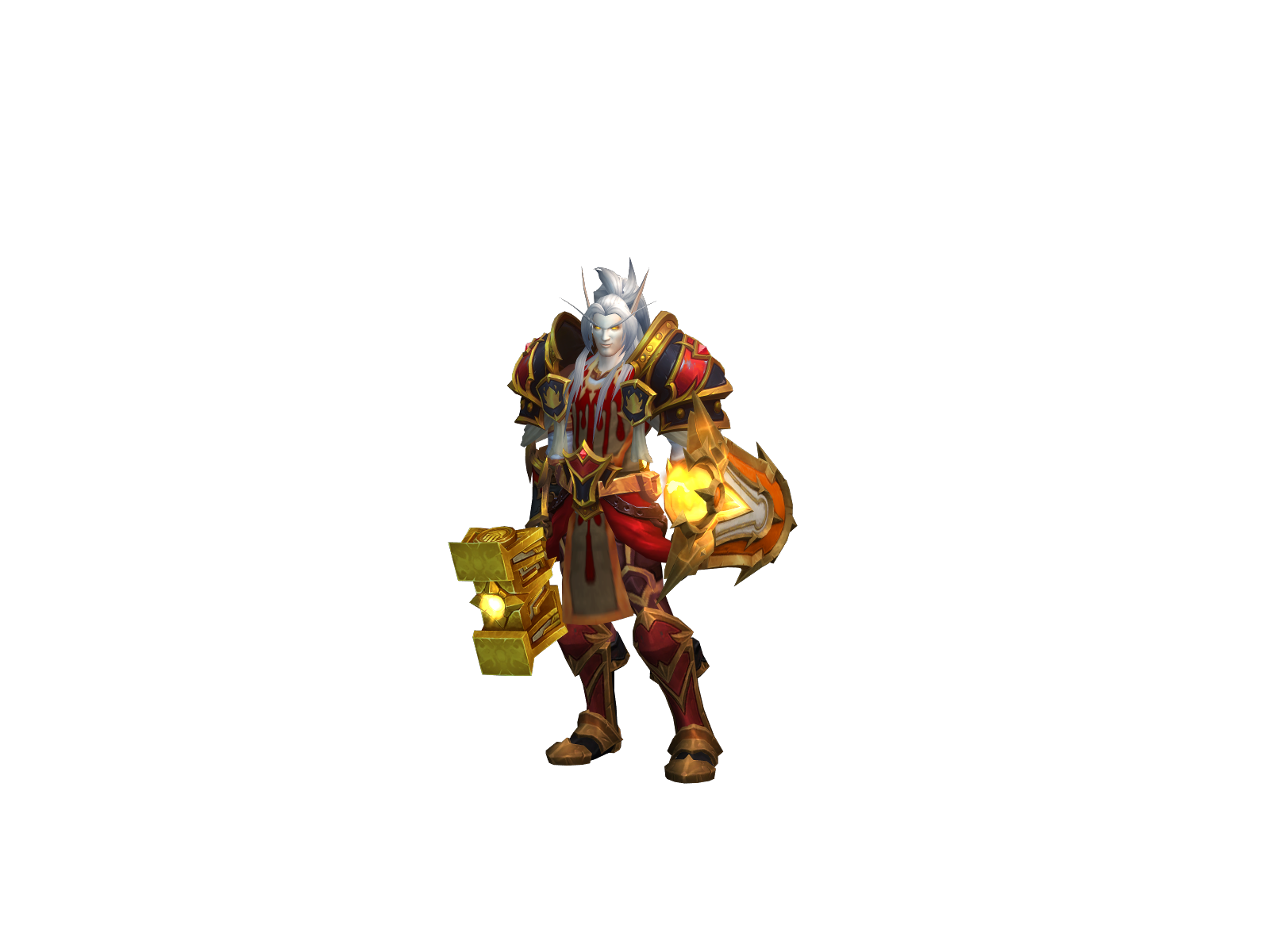 Hiquein 3D character render