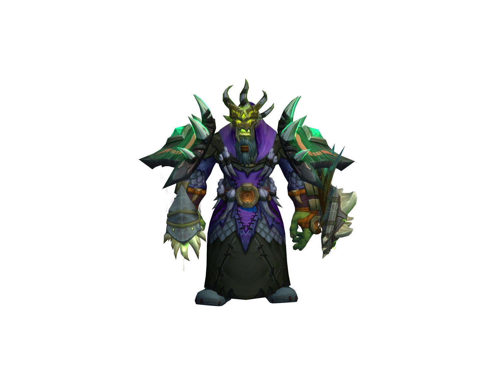 Uczesieleczy 3D character render