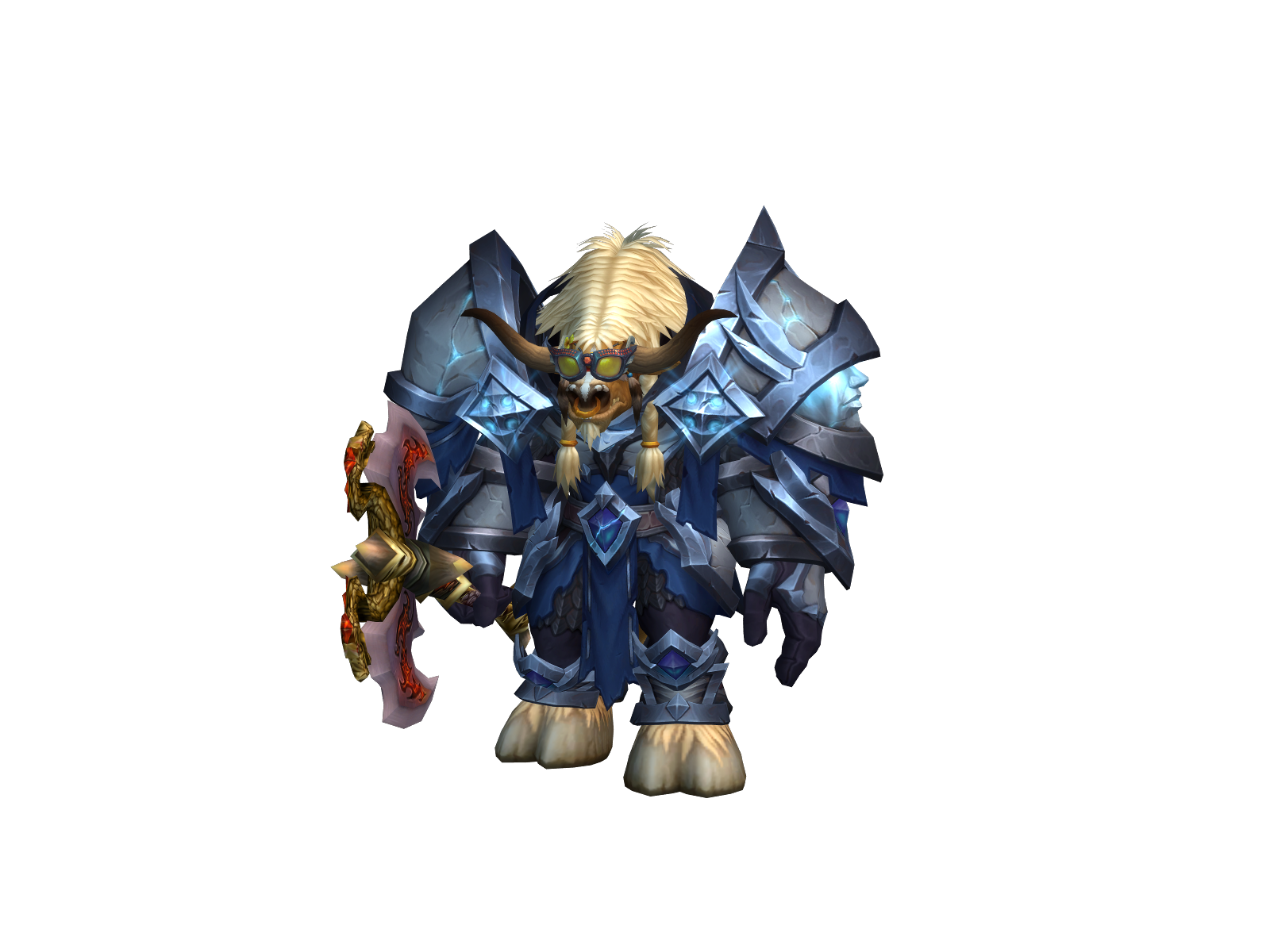 Bombaclat 3D character render