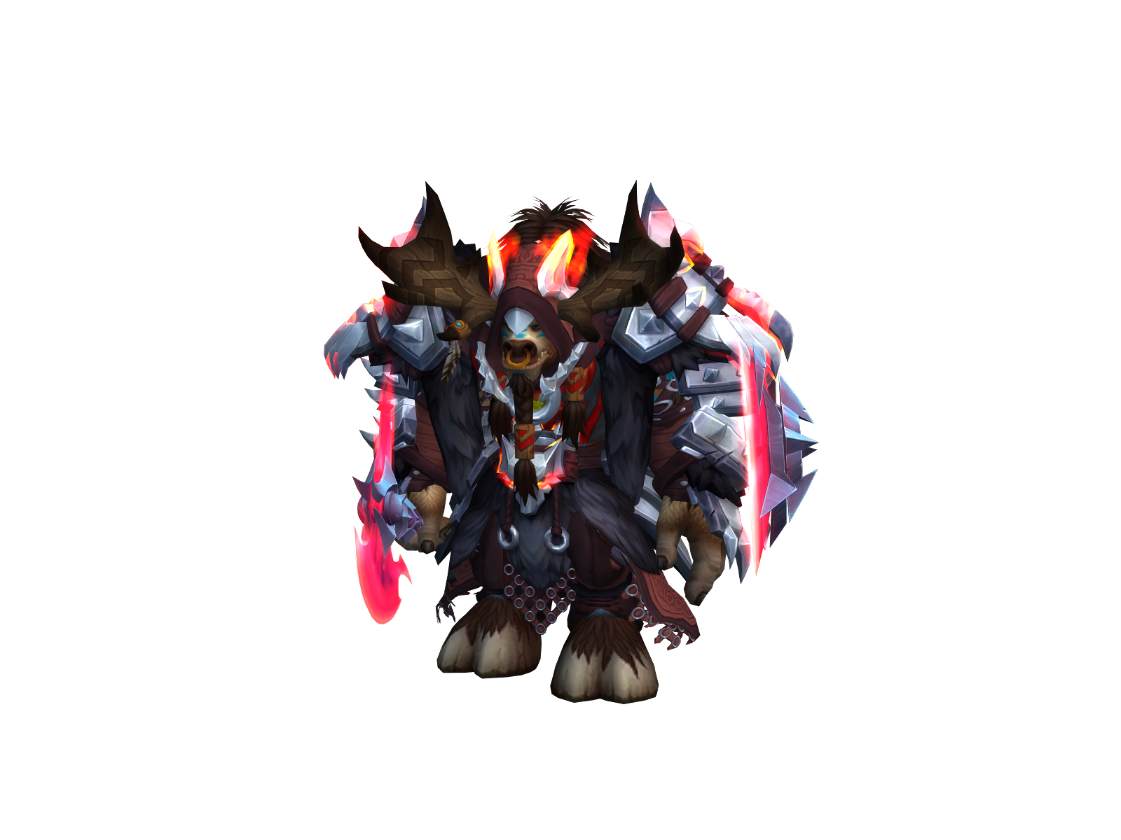 Shocklesnar 3D character render