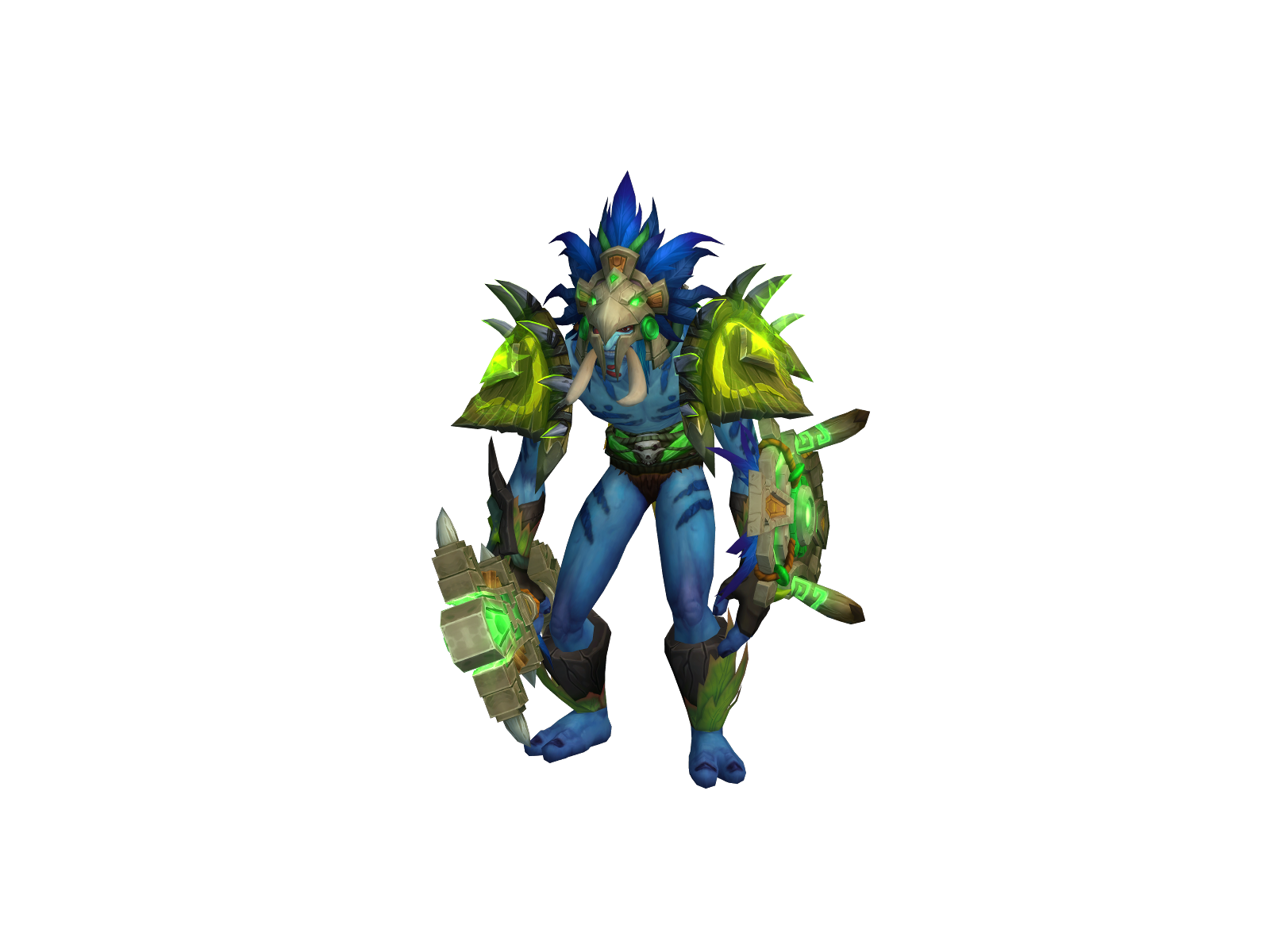 Rumparaka 3D character render
