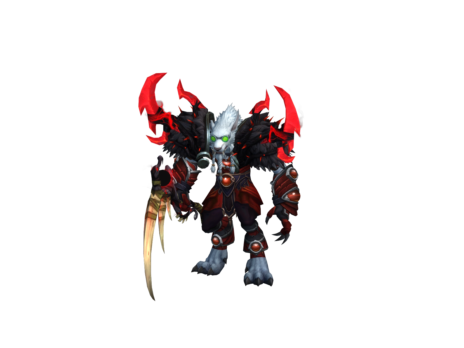 Hrabioid 3D character render