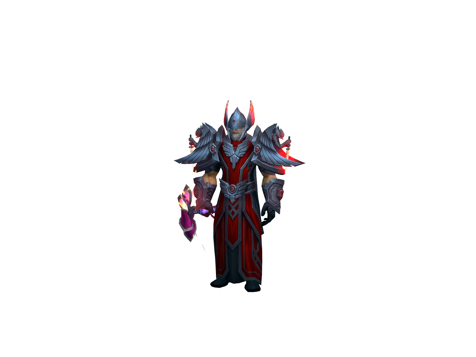 Lameln 3D character render