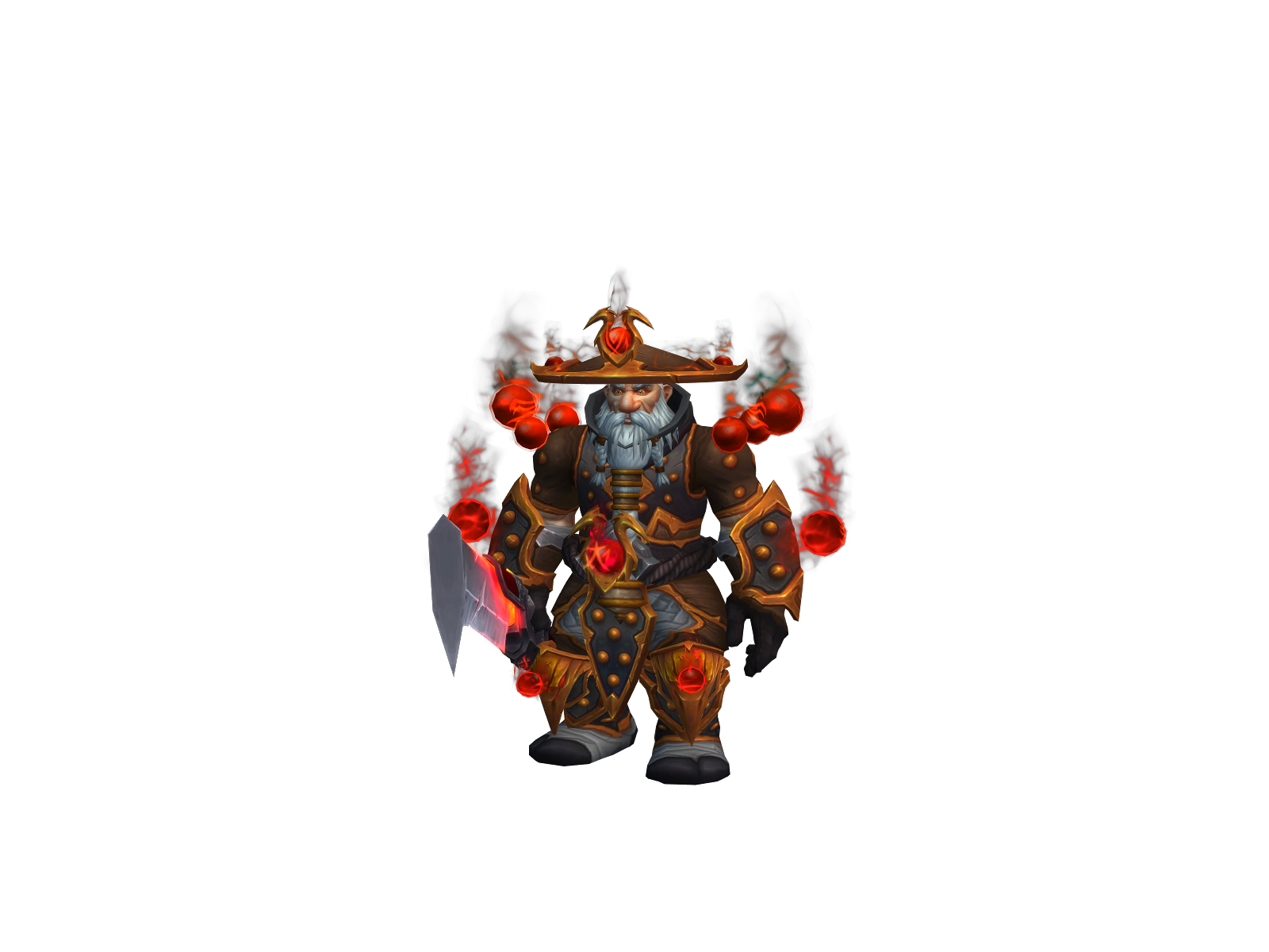 Cras 3D character render