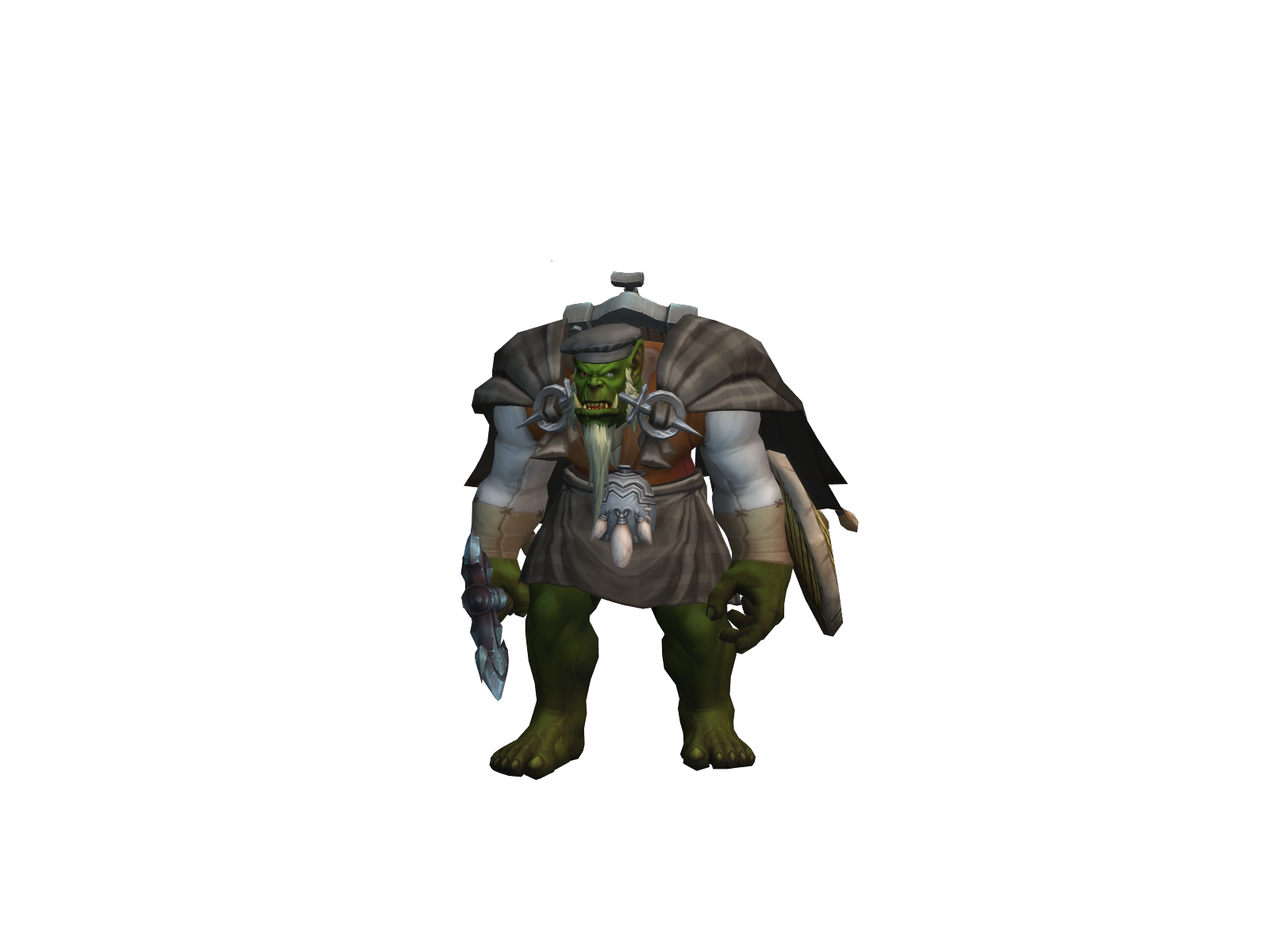Abdegor 3D character render