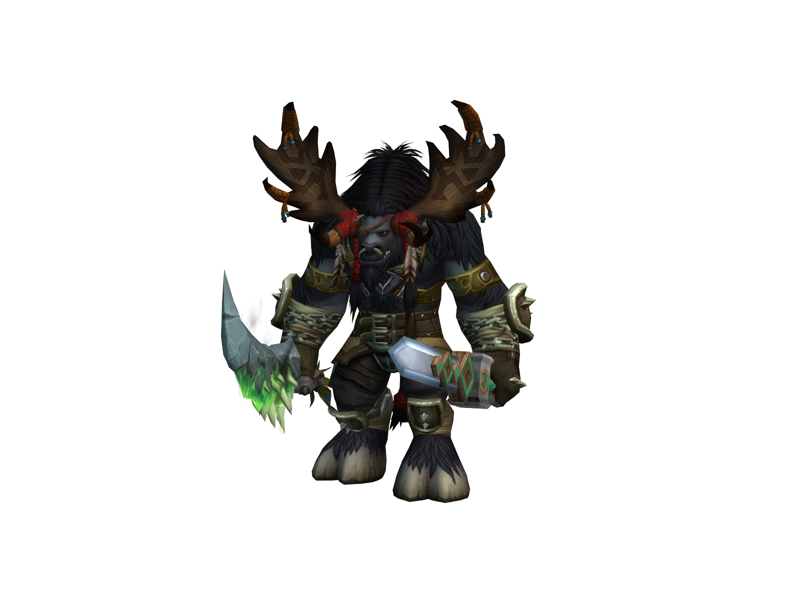 Rambig 3D character render