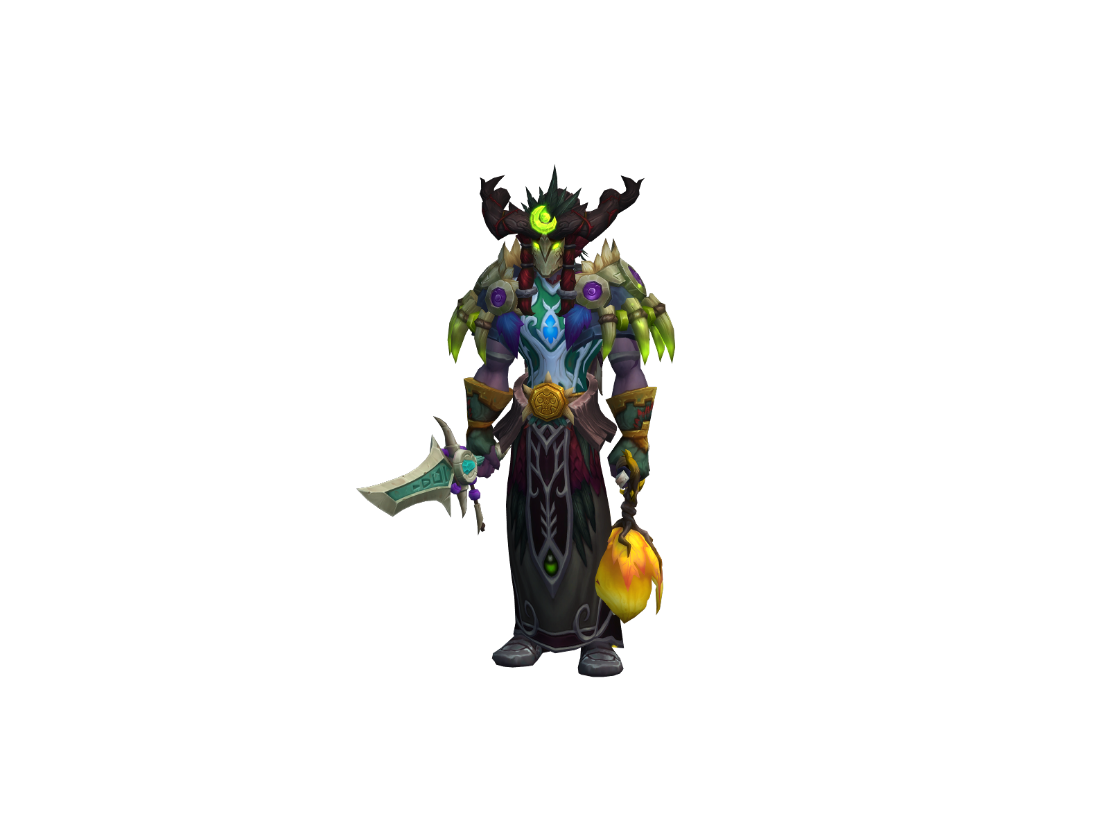 Senjutsu 3D character render