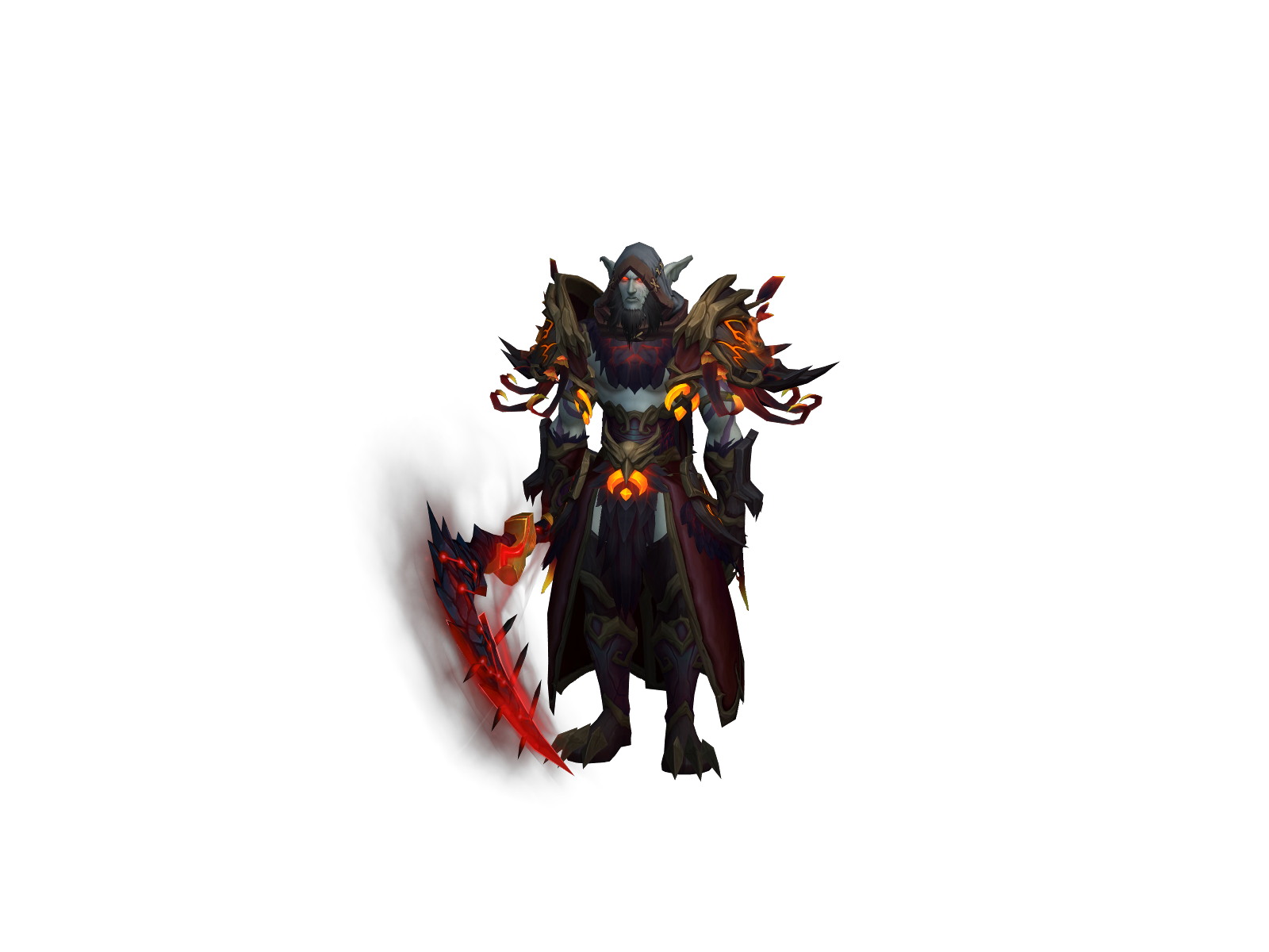 Maliiketh 3D character render