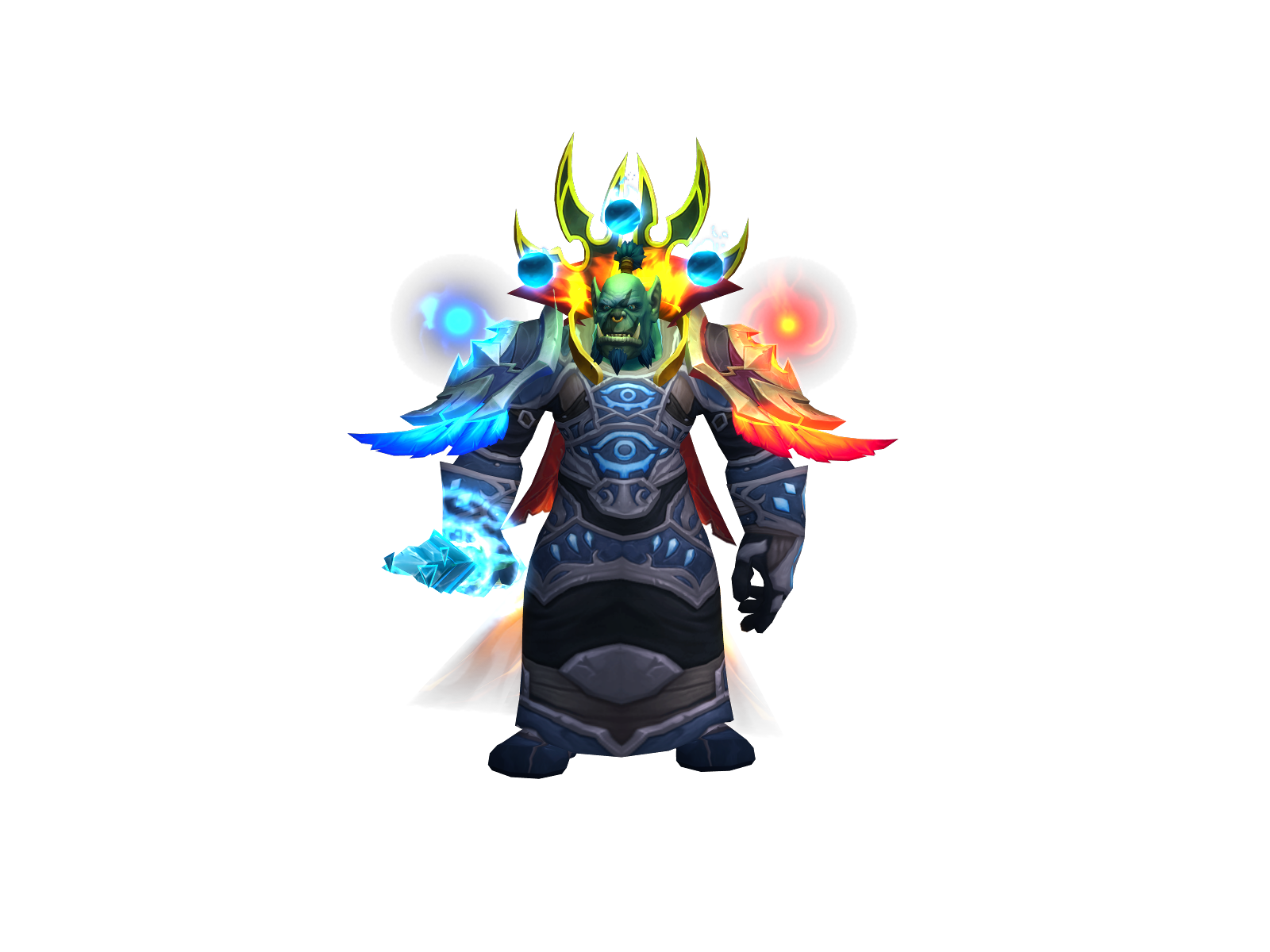 Meriseg 3D character render