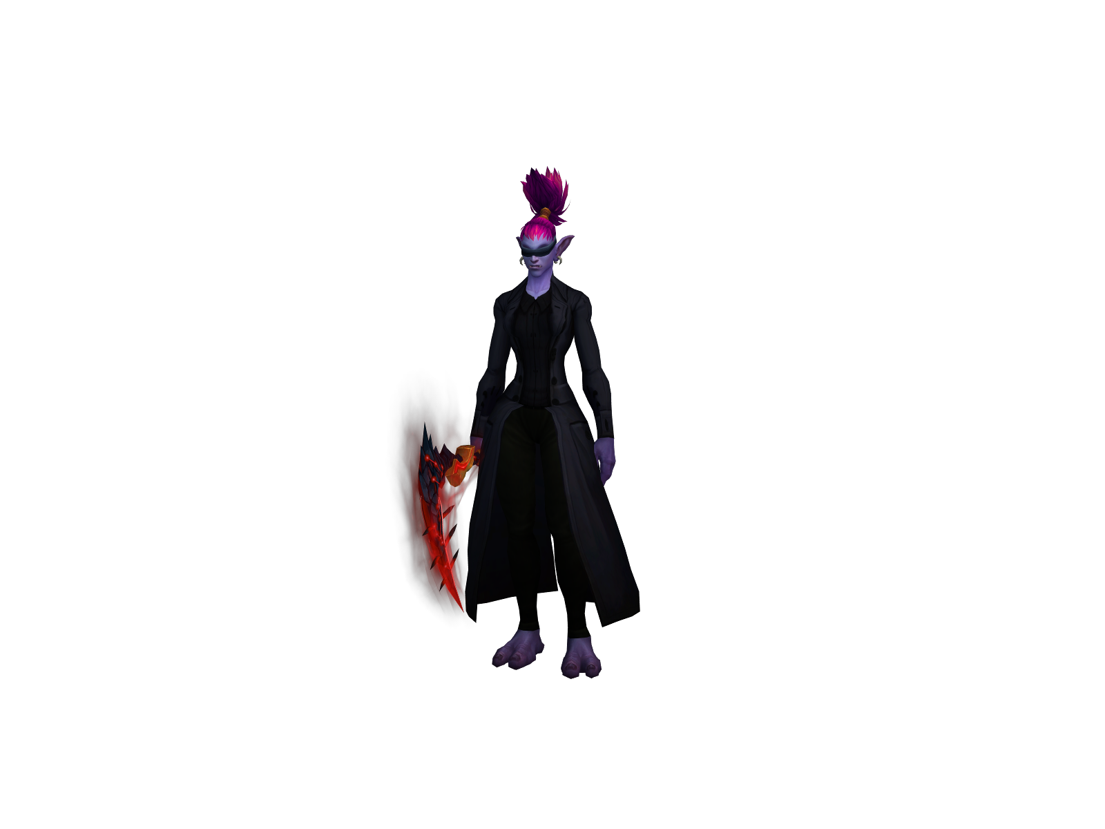 Angorrok 3D character render