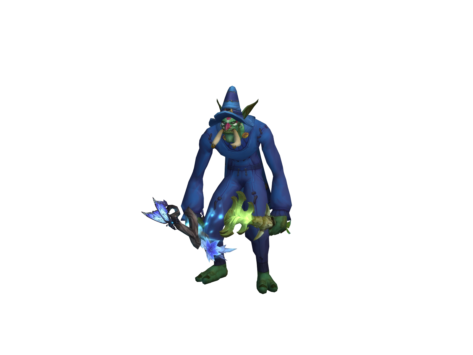 Skarbrus 3D character render
