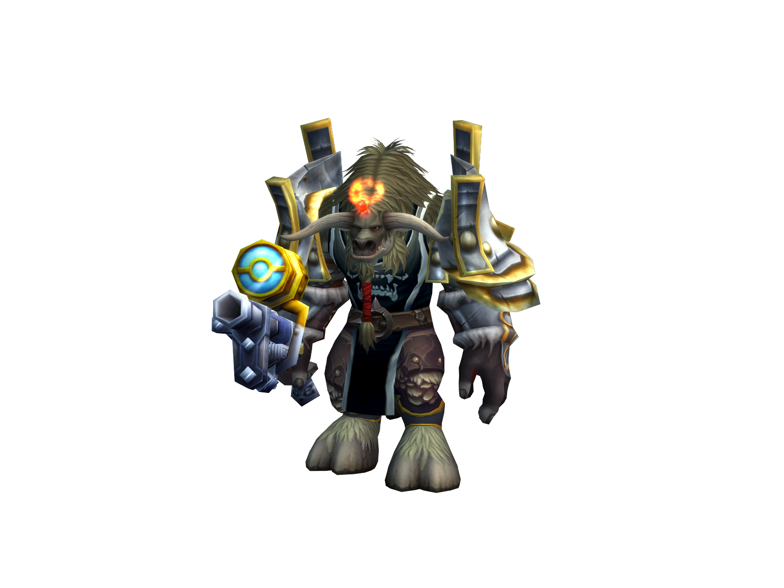 Santinohorde 3D character render