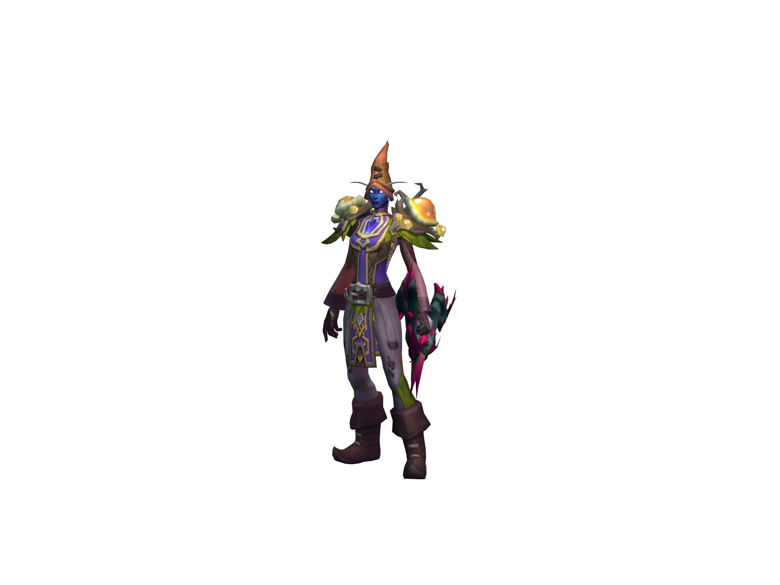 Herbushunt 3D character render