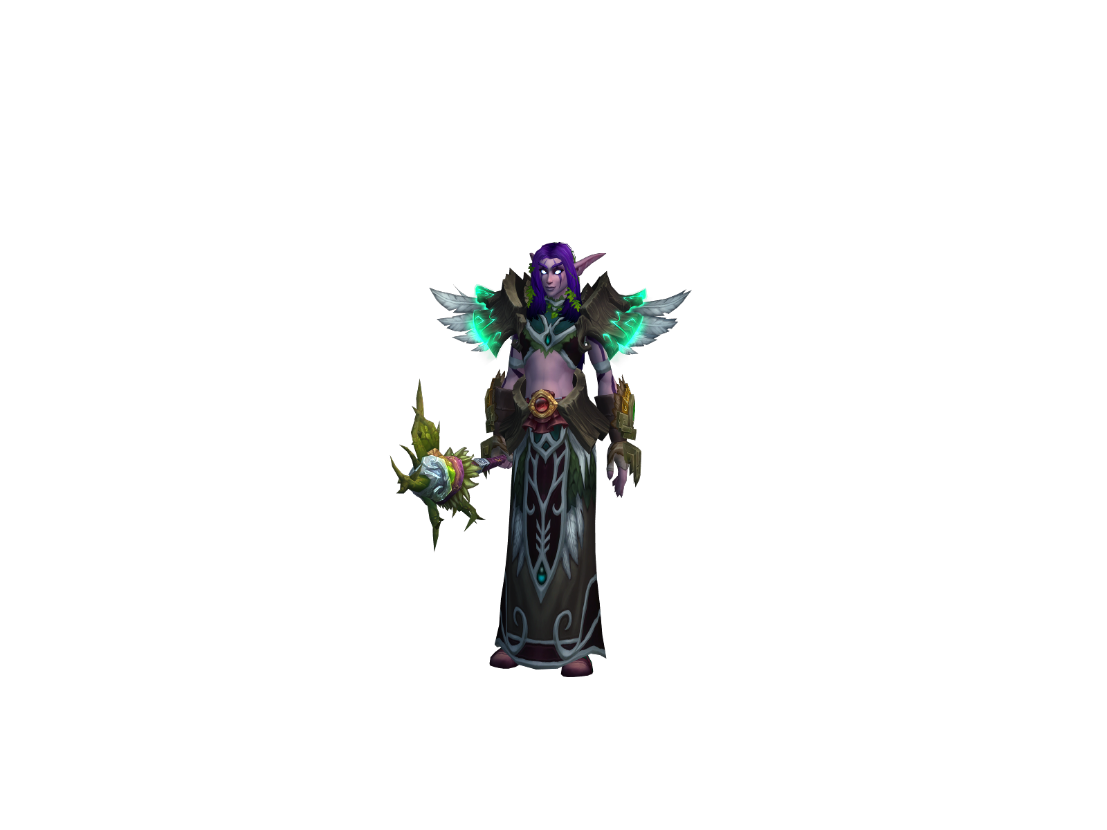 Burkadum 3D character render