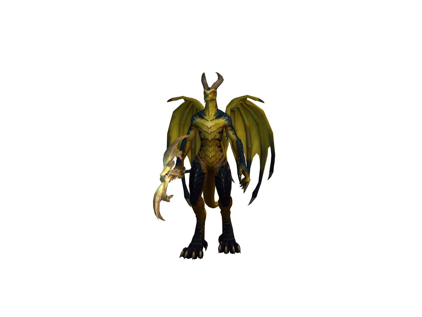 Malefi 3D character render