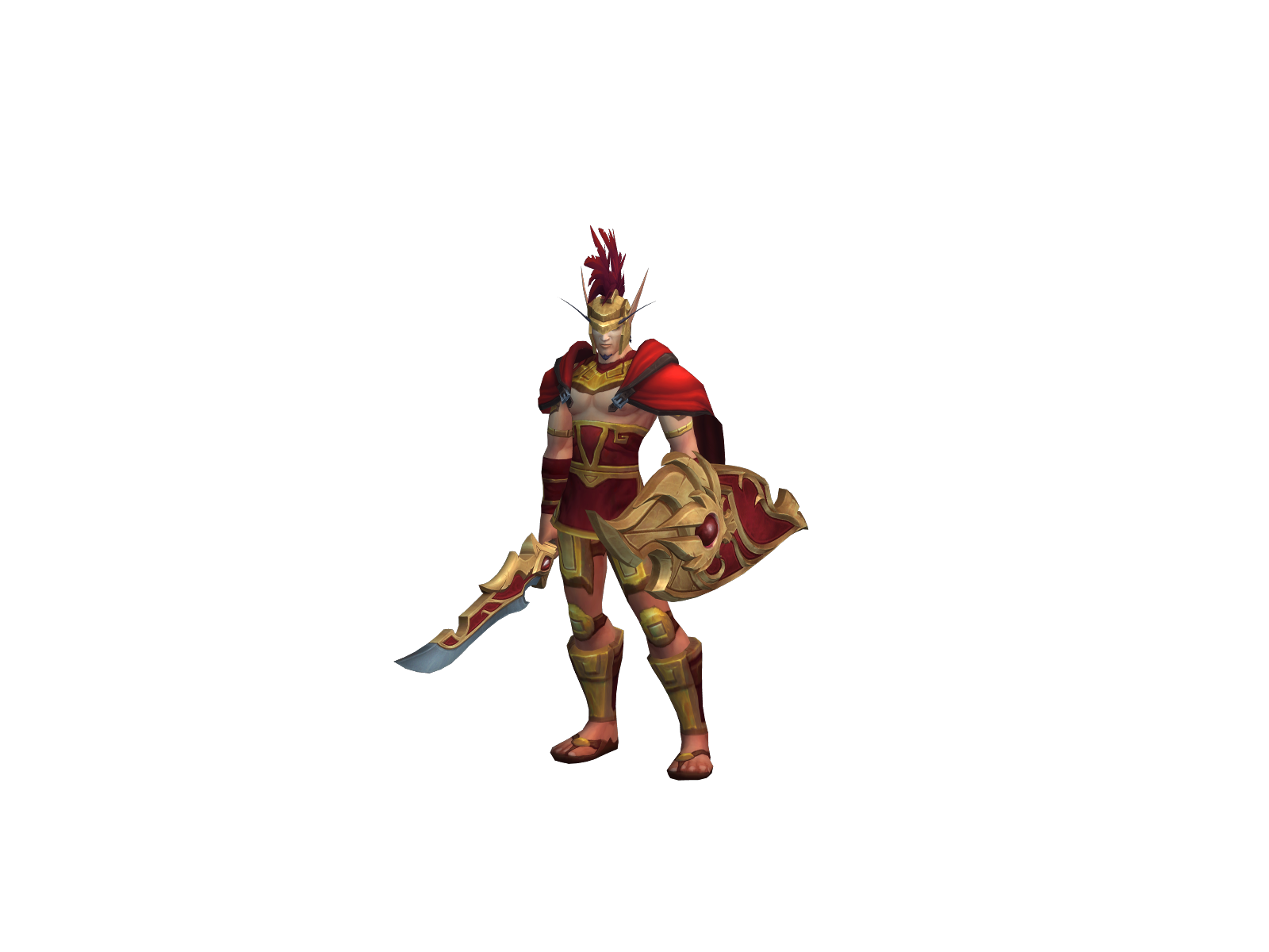 Pocominocnik 3D character render