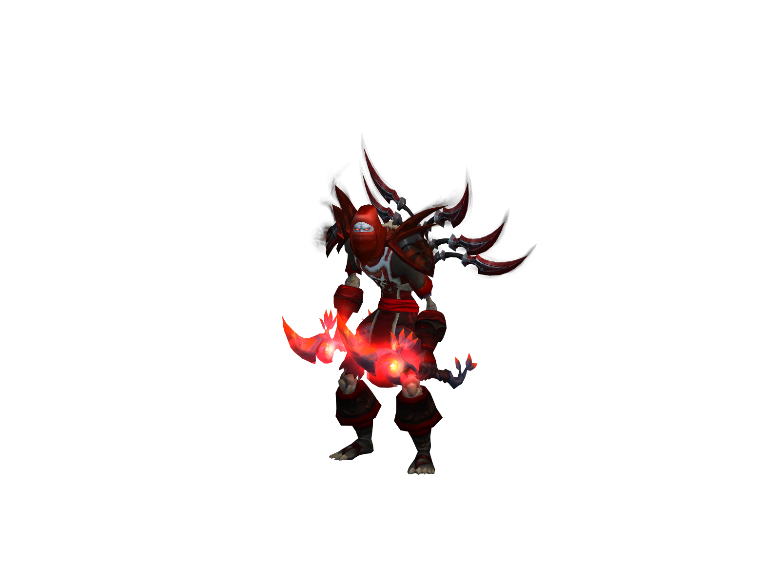 Kersatos 3D character render