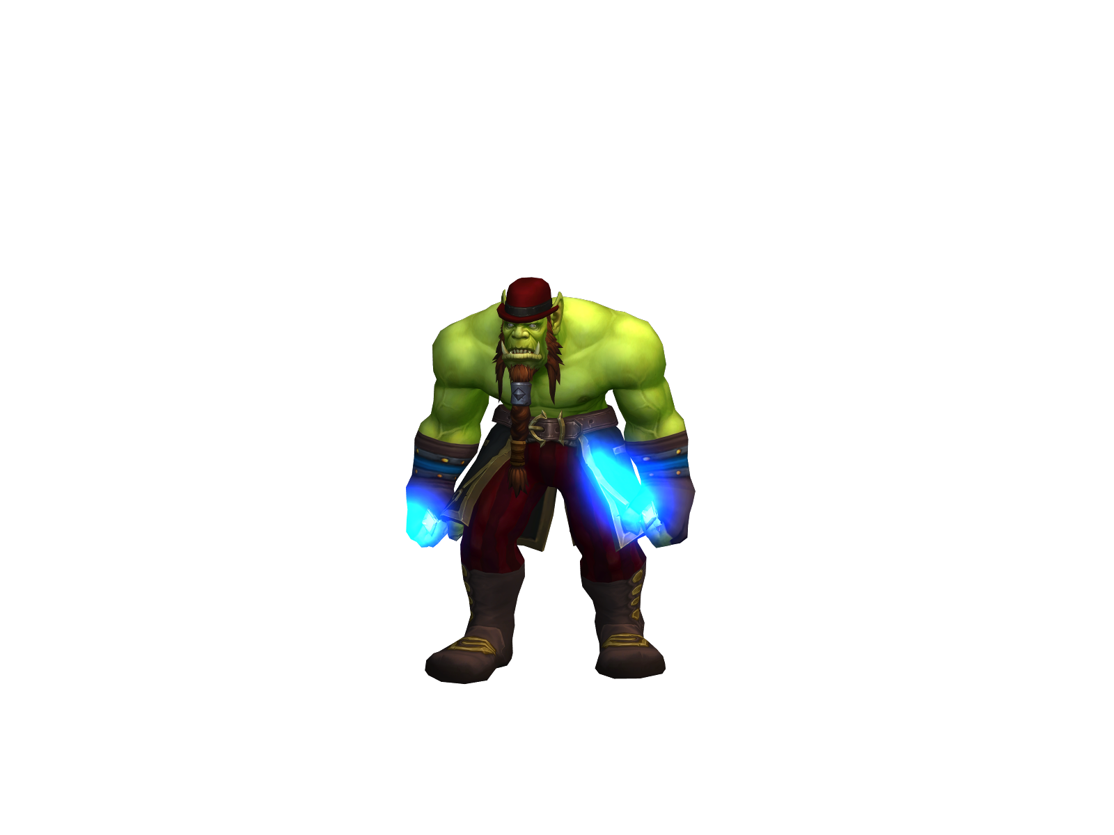 Orkiemjestem 3D character render