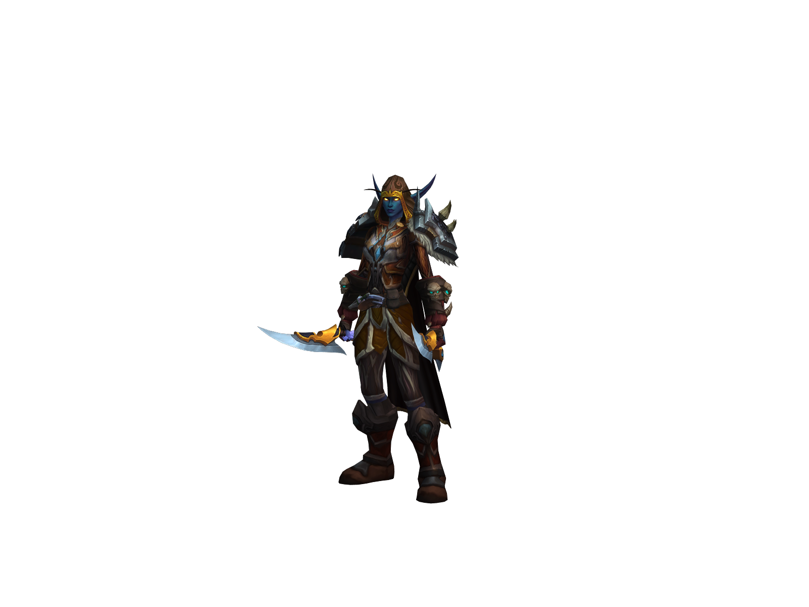 Hakulla 3D character render
