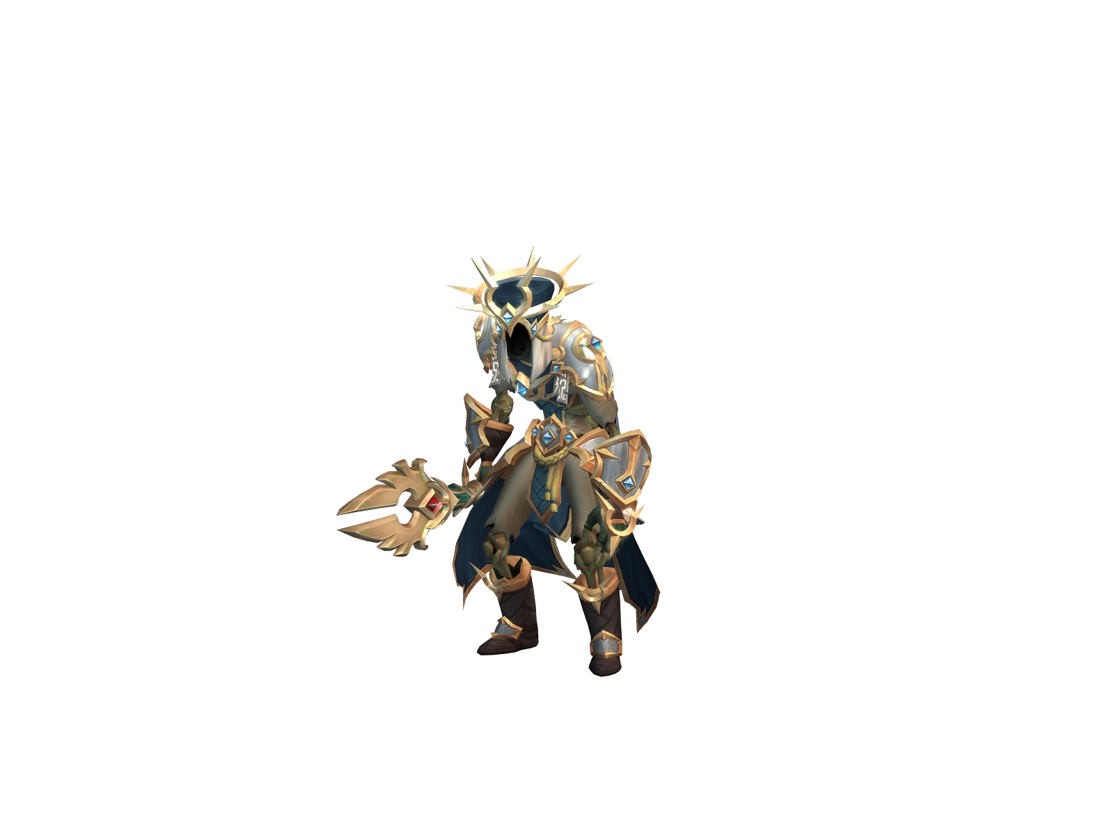 Priczer 3D character render