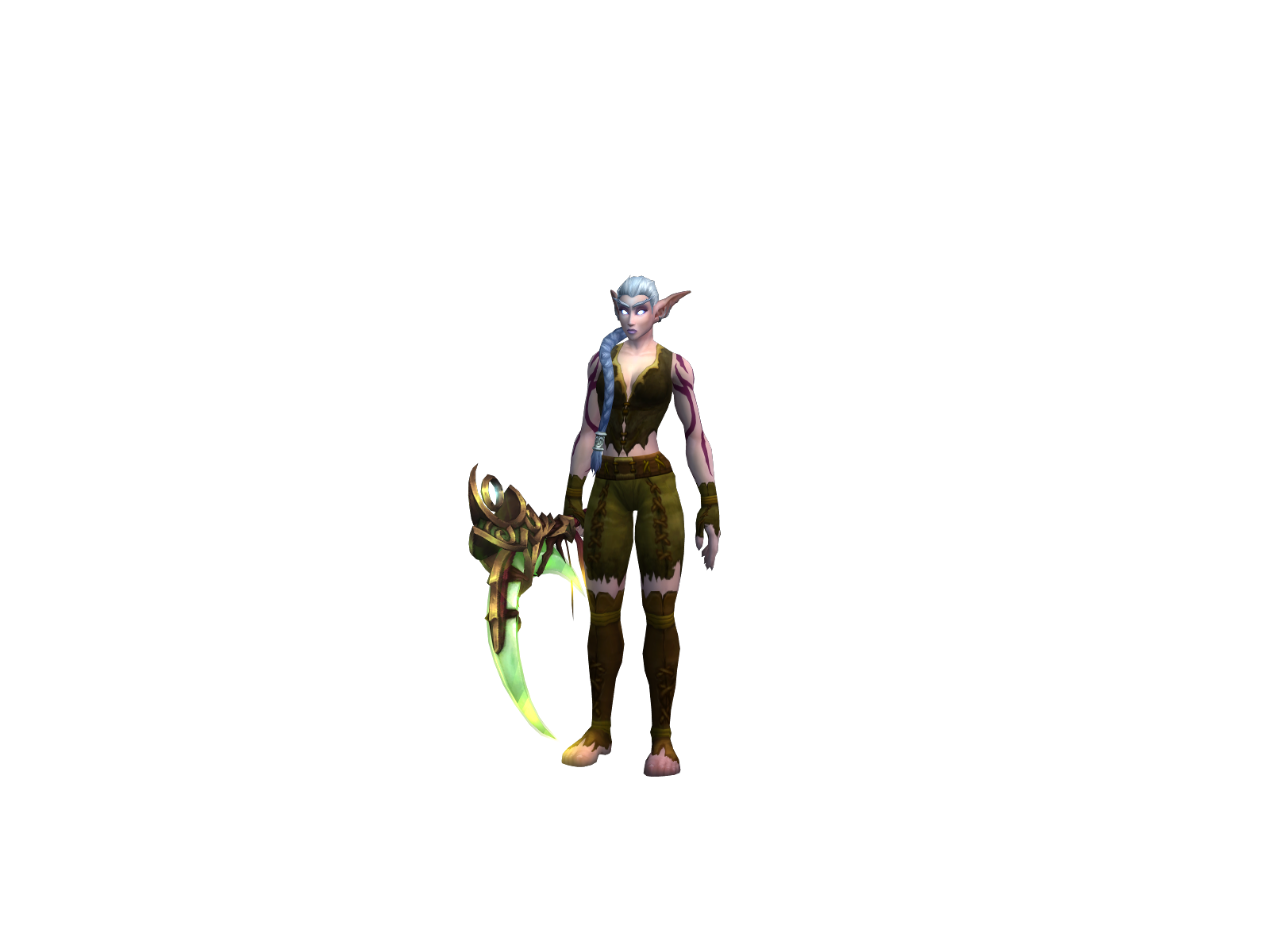 Jeann 3D character render