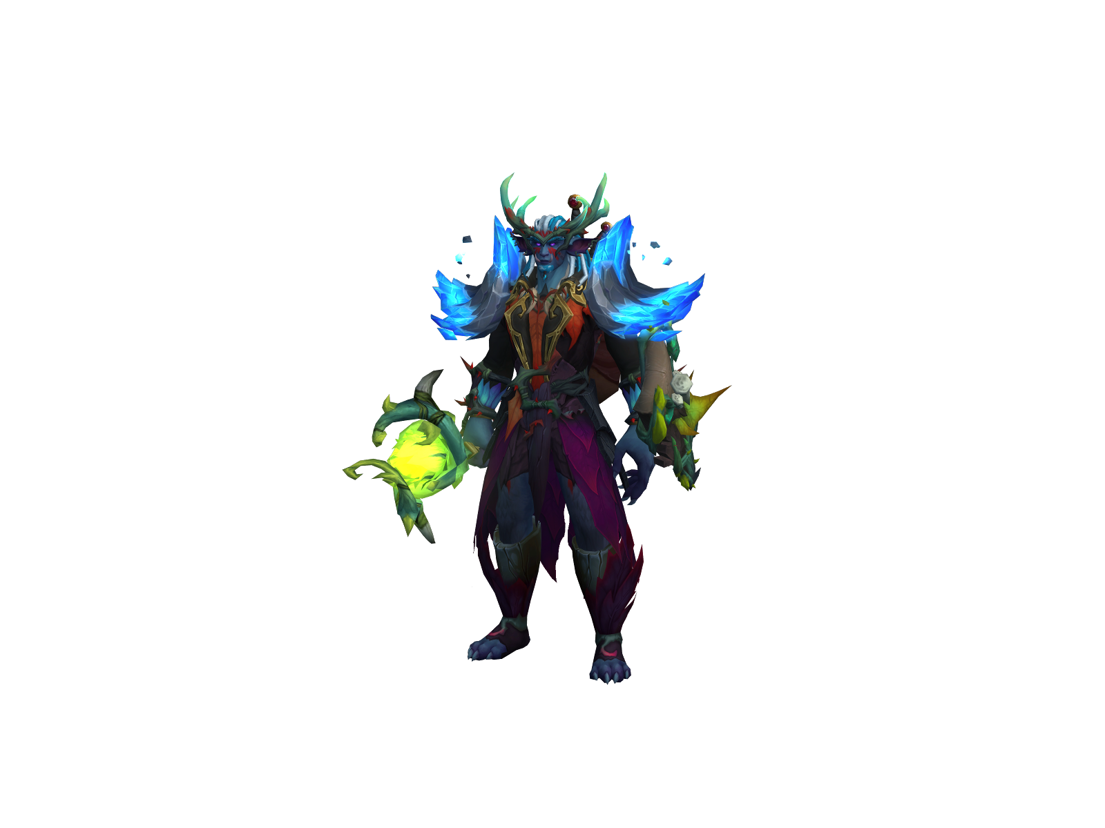 Thaenor 3D character render