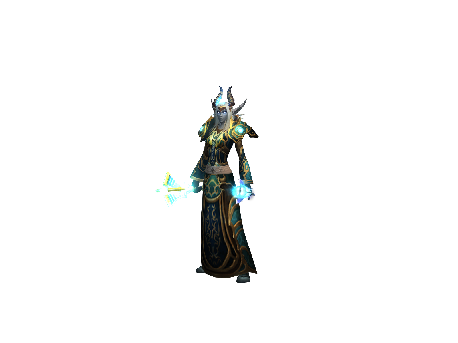 Athenne 3D character render