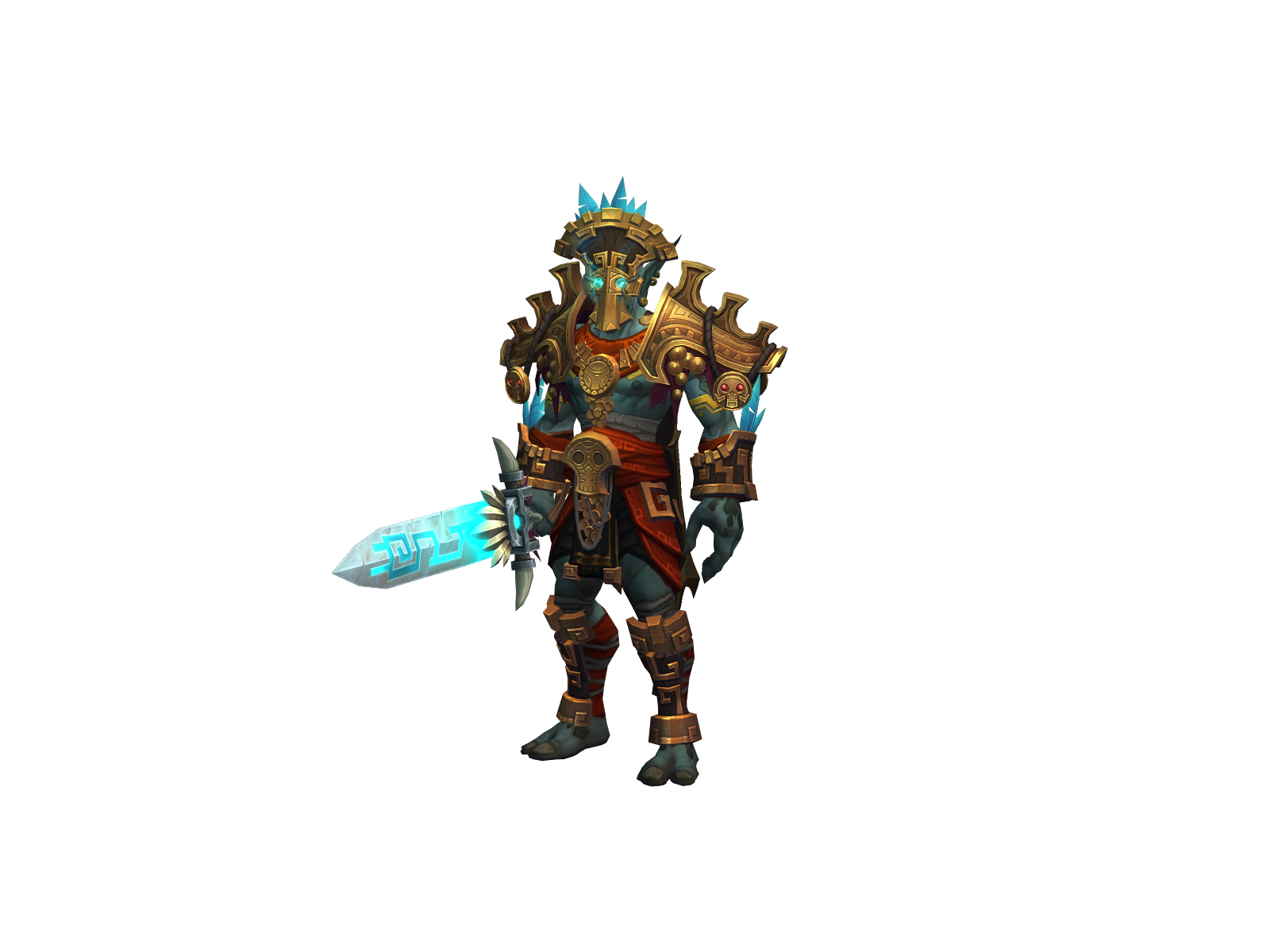 Gonkala 3D character render