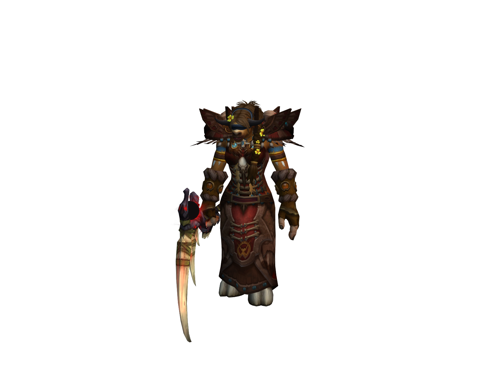 Amaré 3D character render