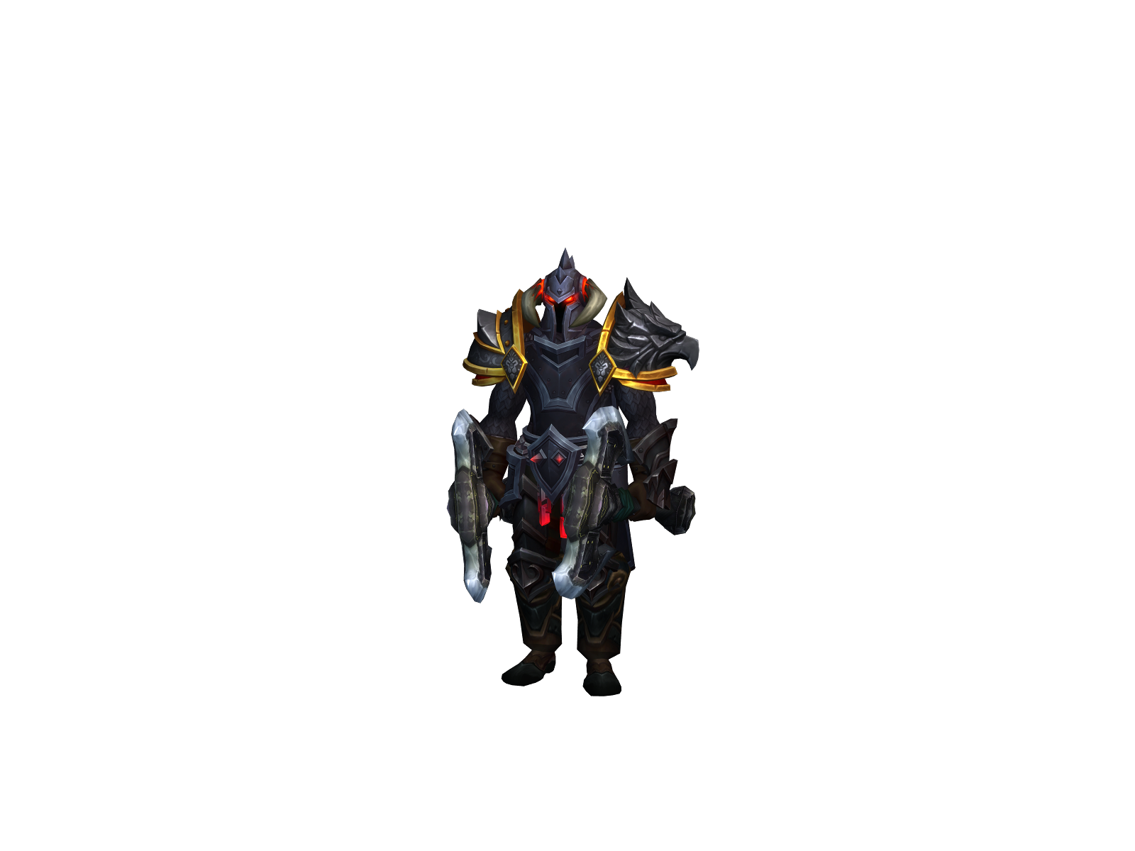 Huskieto 3D character render