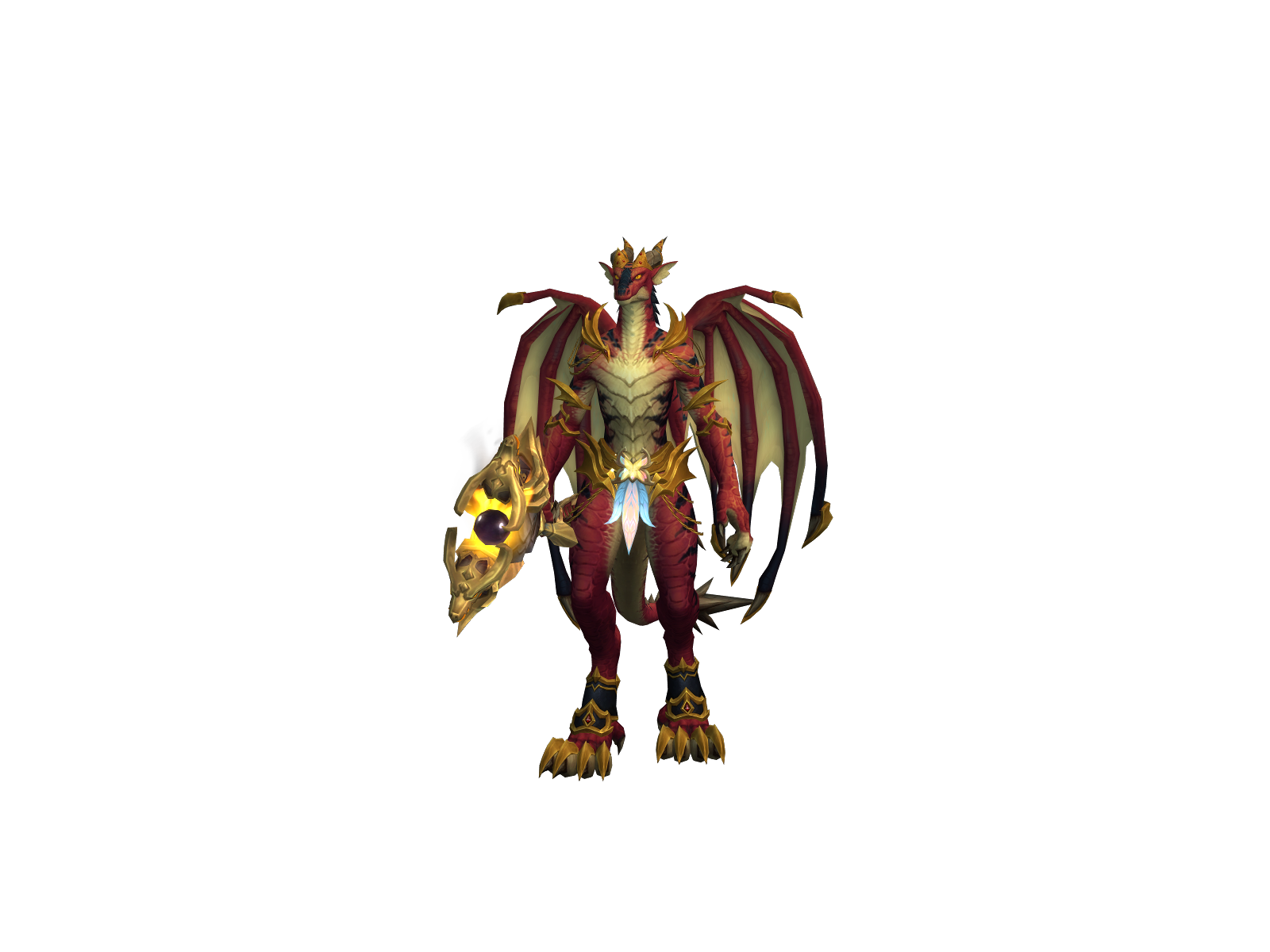 Tymían 3D character render