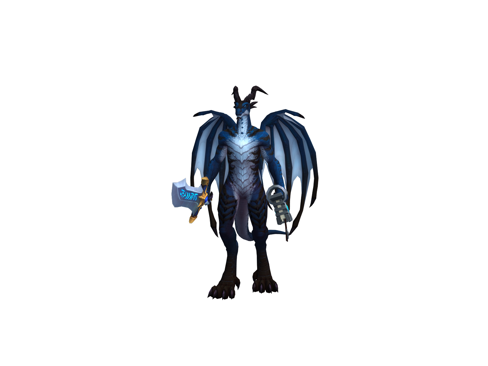 Shinvoker 3D character render