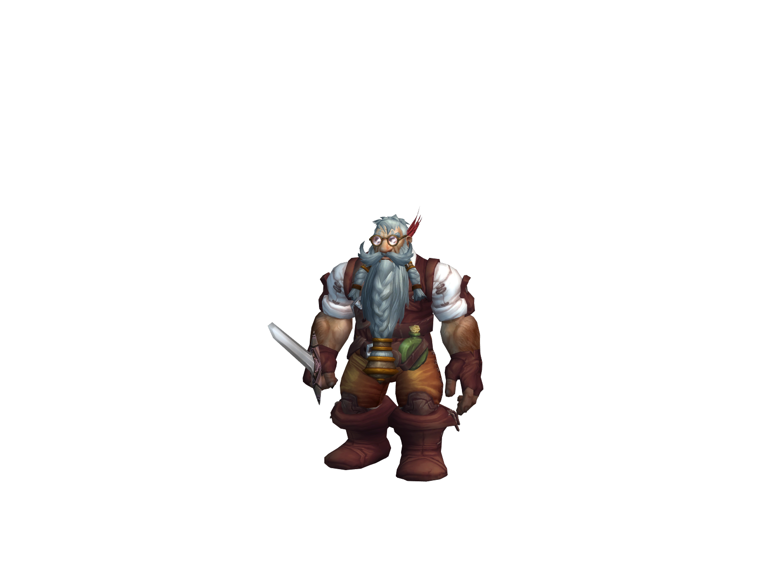 Crashbac 3D character render
