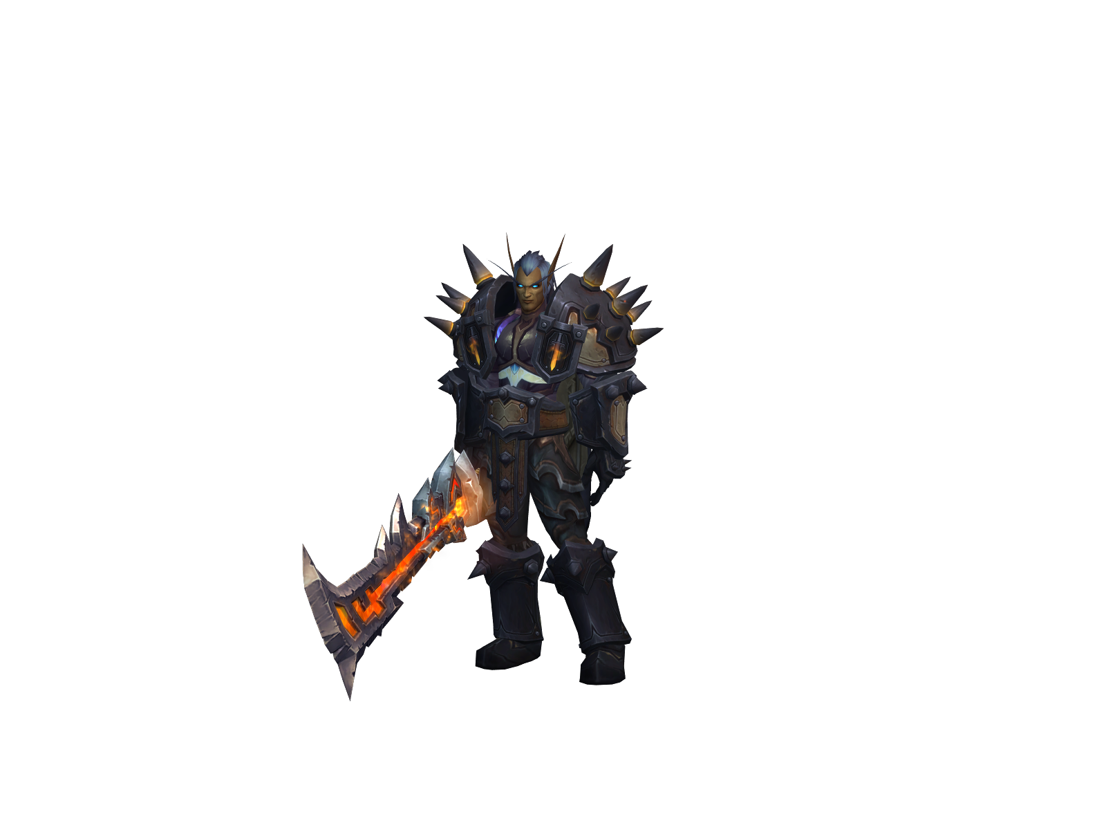 Uffnaal 3D character render